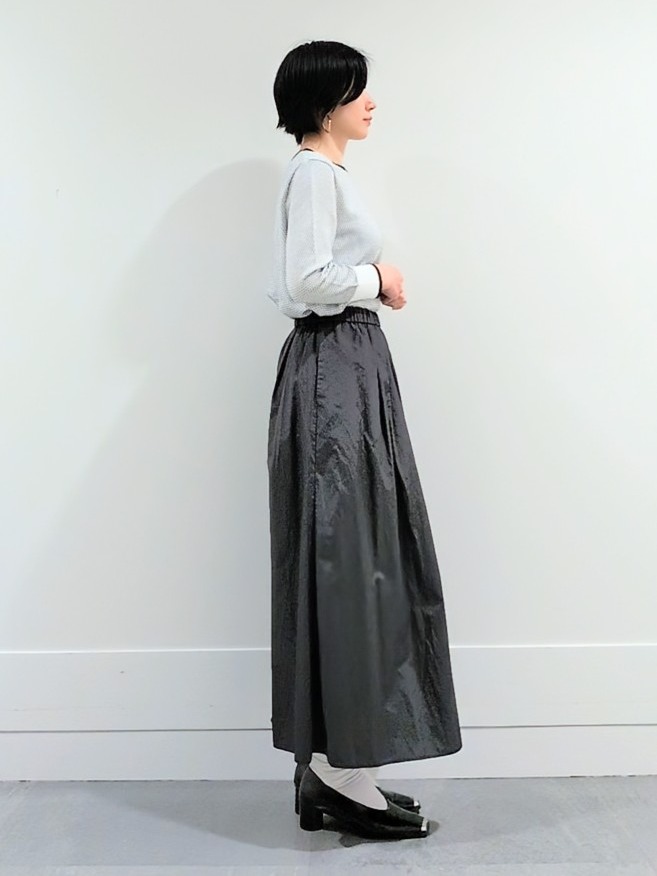 ミズタさんの「UNTITLED｜【アンサンブル可/洗える】配色ハイゲージニットトップス」を使ったコーディネート