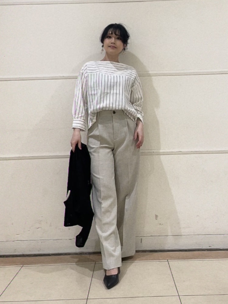 watanabeさんの「UNTITLED｜【古畑星夏さん着用/シアー】ストレッチレースカーディガン」を使ったコーディネート
