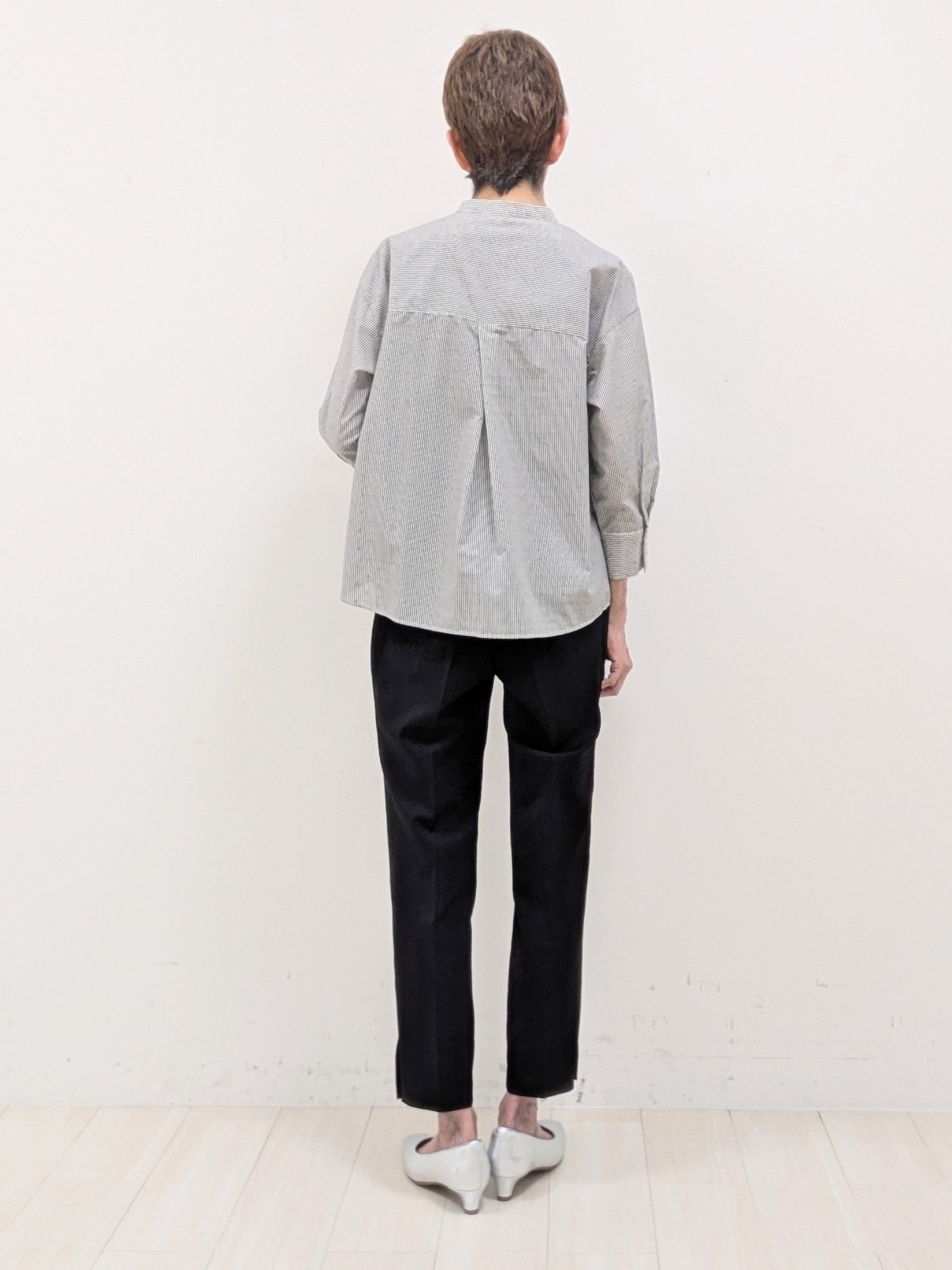sachiさんの「Reflect｜【SS-4Lサイズ／UVカット／接触冷感】匠ジャケット／ノーカラー」を使ったコーディネート