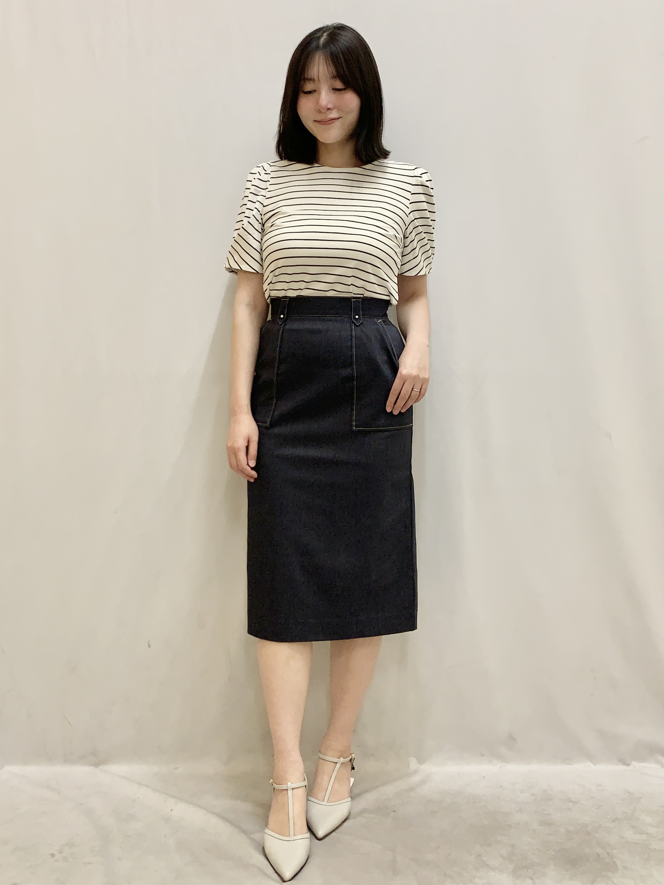 kasumiさんの「index｜《再入荷》ダブルブレストテーラードジャケット【接触冷感／吸水速乾／イージーアイロン／防シワ／洗濯機O」を使ったコーディネート