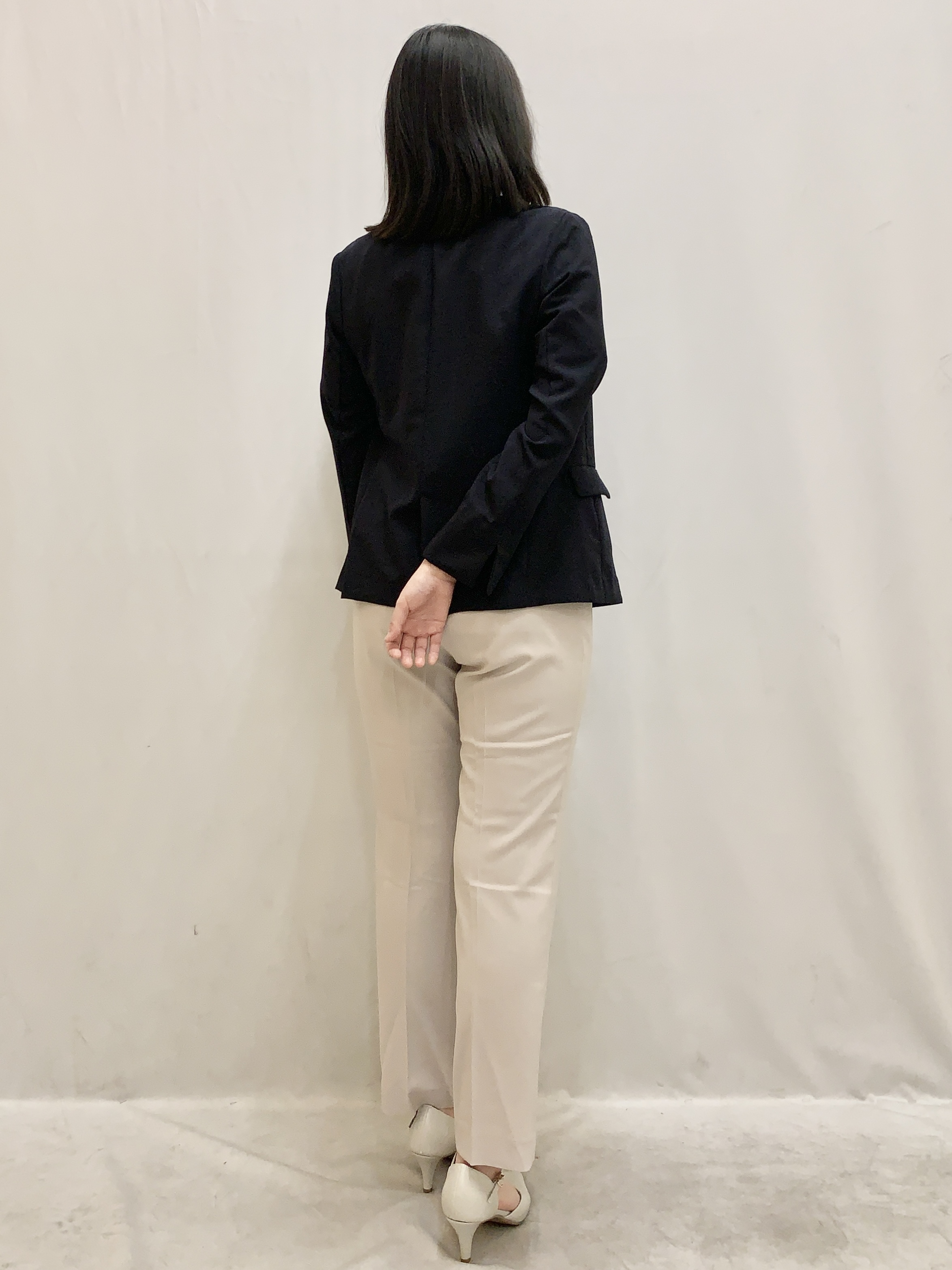 kasumiさんの「index｜《再入荷》ダブルブレストテーラードジャケット【接触冷感／吸水速乾／イージーアイロン／防シワ／洗濯機O」を使ったコーディネート