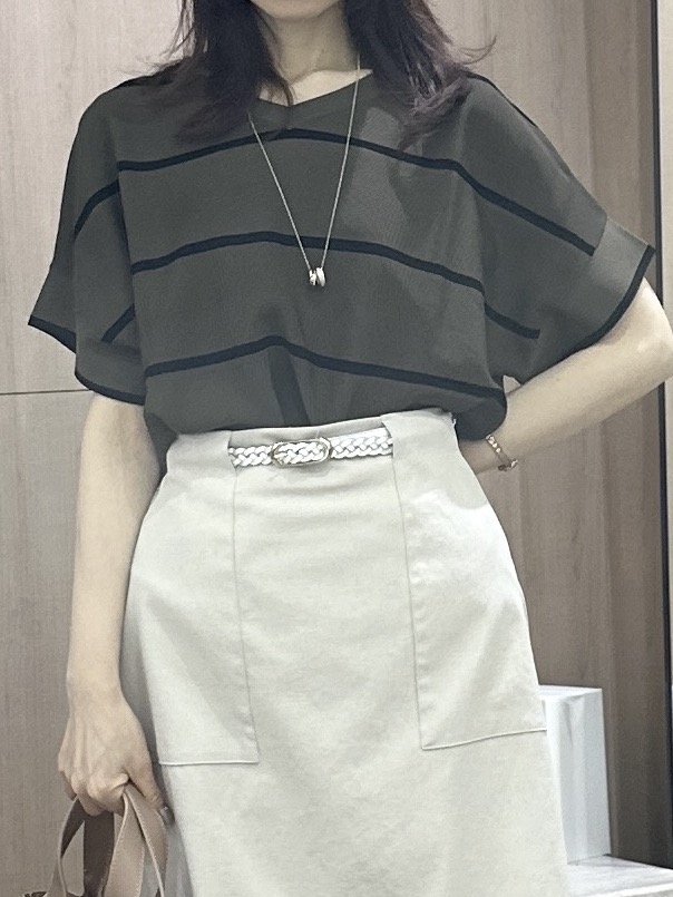 Miwaさんの「UNTITLED｜【セットアップ可/はっ水】シャイニータイプライターブルゾン」を使ったコーディネート