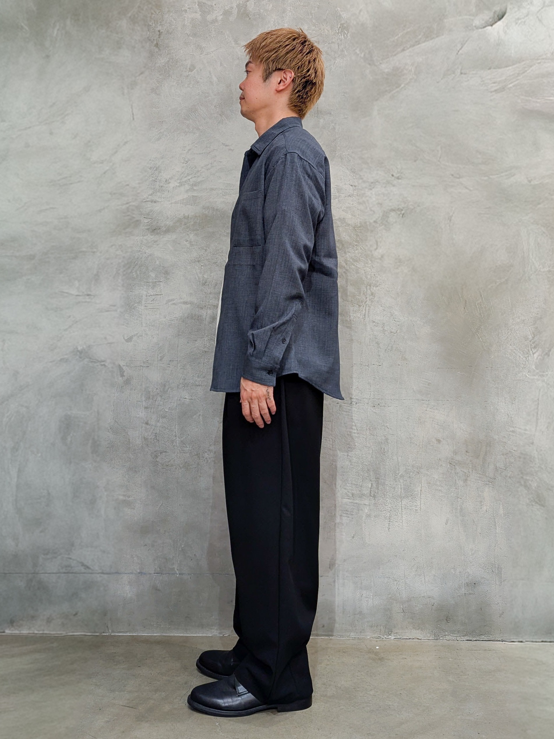 daiさんの「THE SHOP TK｜【LINO FINE】リネンライク 長袖シャツ UVカット/イージーケア/吸水速乾/洗濯機OK」を使ったコーディネート