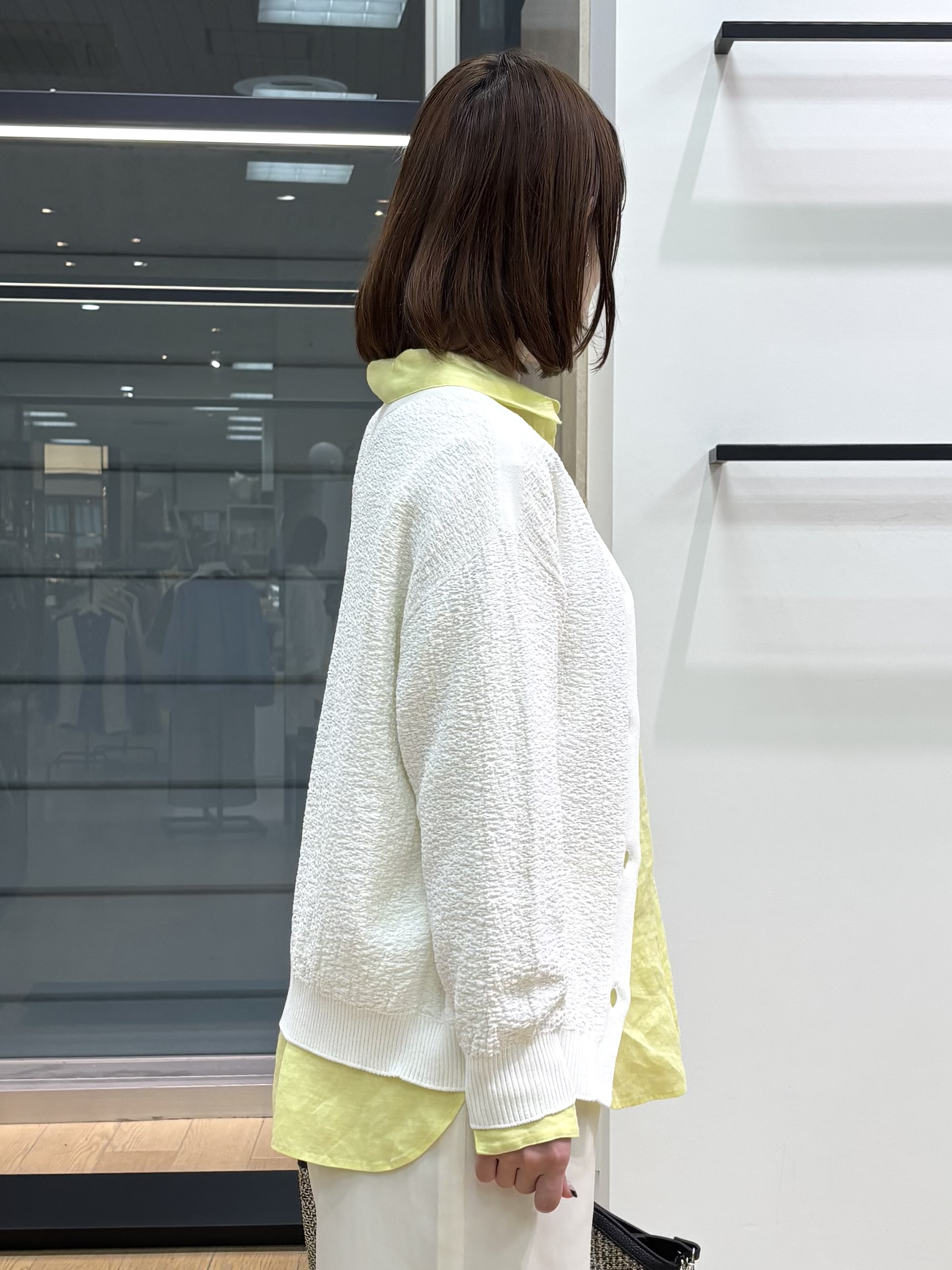 asamiさんの「INDIVI｜【接触冷感／2WAY】カシュクールリネンシャツ」を使ったコーディネート