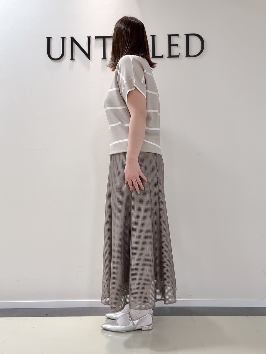 YUIさんの「UNTITLED｜【洗える/ストレッチ性】ダブルブレストジャケット」を使ったコーディネート