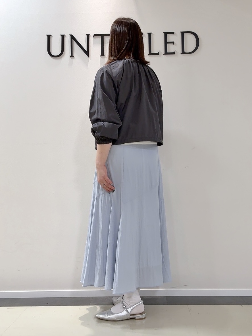 YUIさんの「UNTITLED｜【セットアップ可/はっ水】シャイニータイプライターブルゾン」を使ったコーディネート