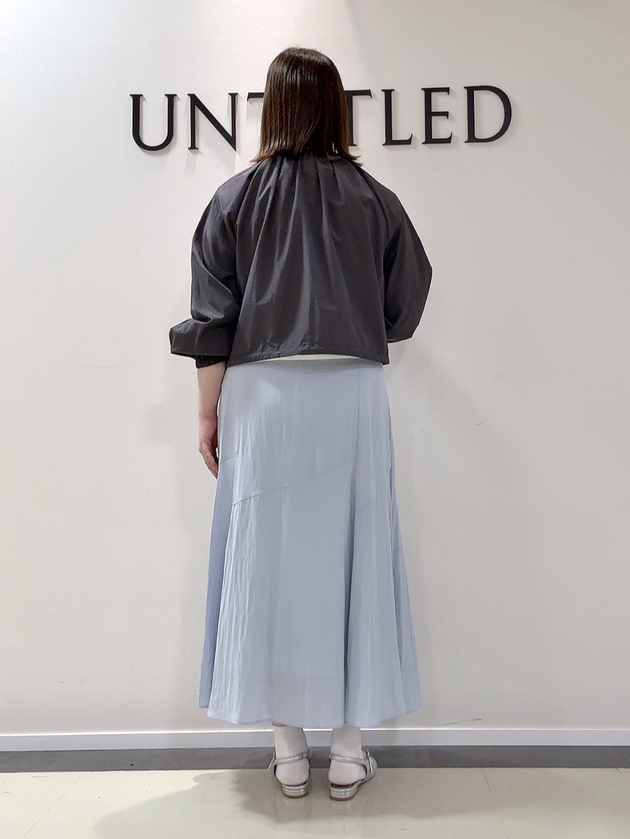 YUIさんの「UNTITLED｜【セットアップ可/はっ水】シャイニータイプライターブルゾン」を使ったコーディネート