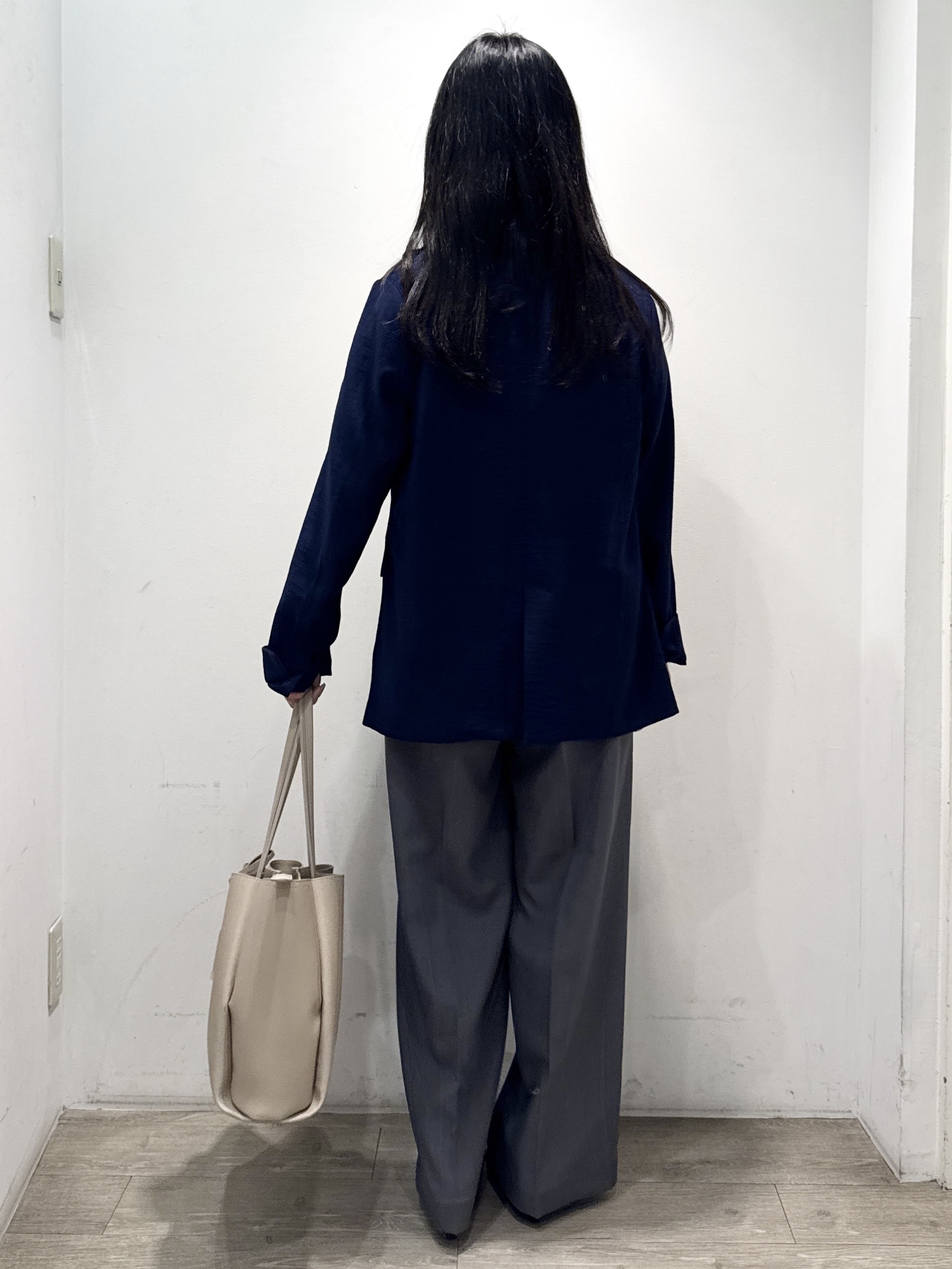 yuicciさんの「OPAQUE.CLIP｜シングルテーラードジャケット【洗える／裏地なし】」を使ったコーディネート