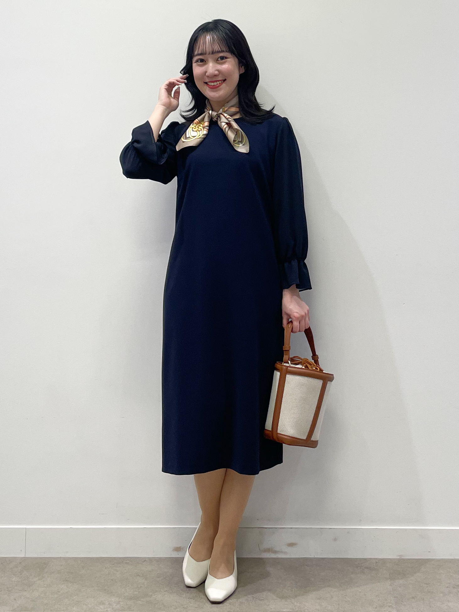 yukariさんの「Reflect｜【セットアップ可】ジップアップレースショートブルゾン」を使ったコーディネート