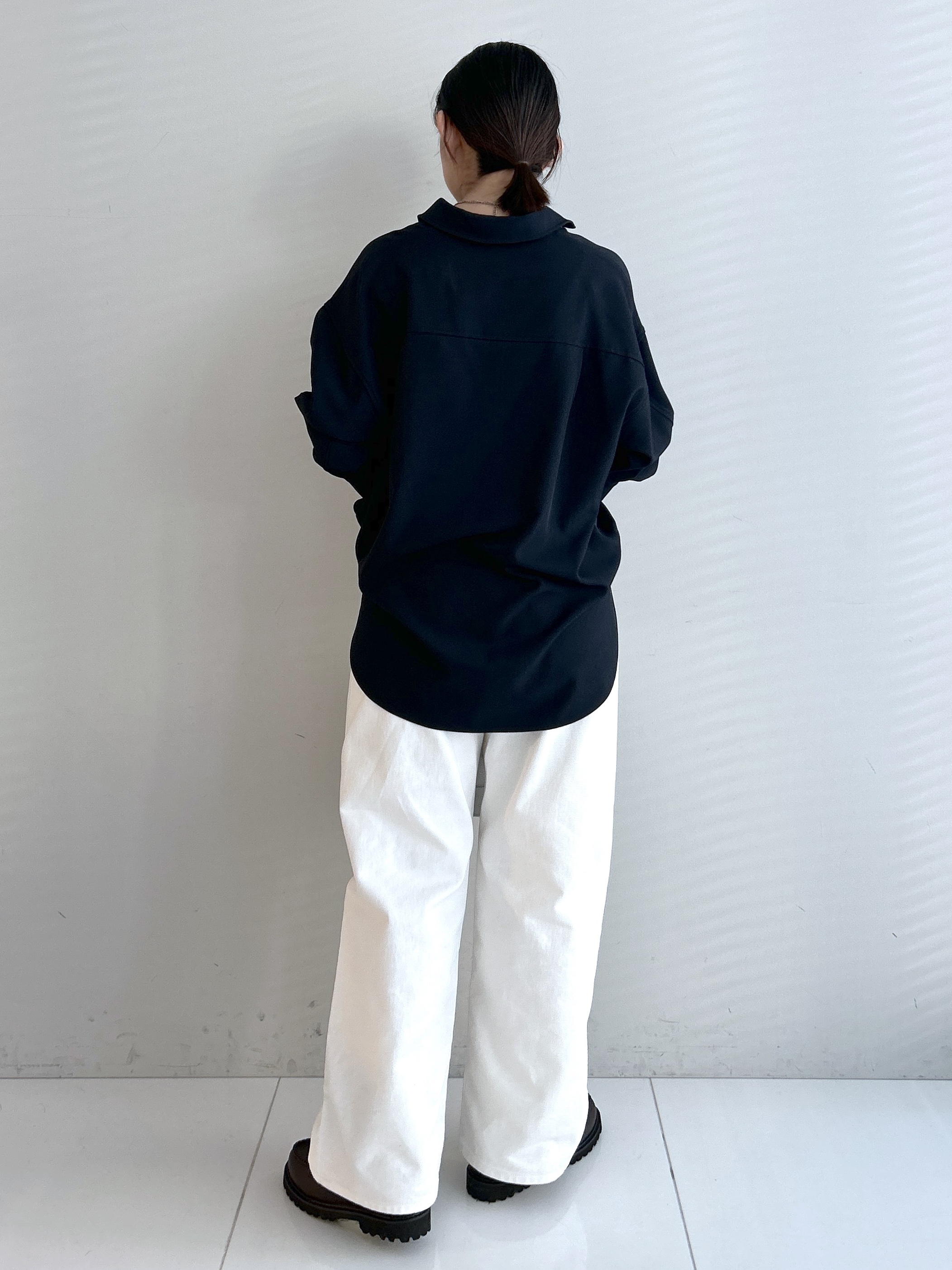 Hirokaさんの「Dessin｜【2点セット・洗える】メランジツイルセットアップ」を使ったコーディネート