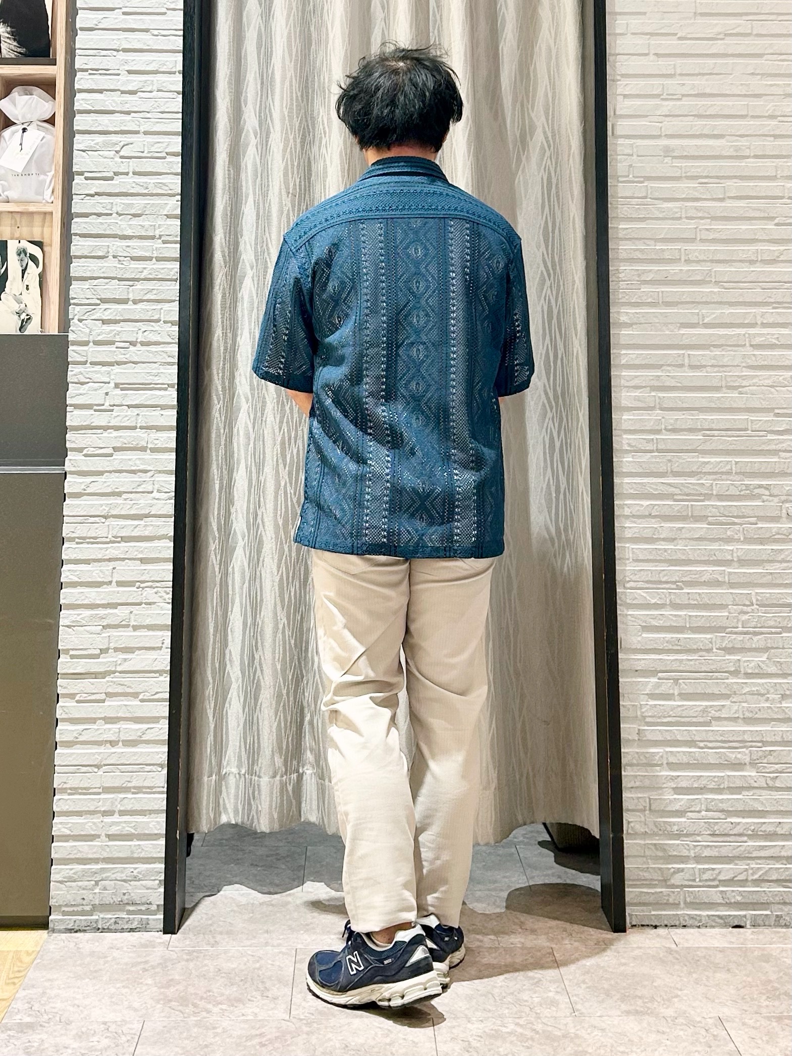KENJI Iさんの「THE SHOP TK｜【2点セット】クラフトレース 半袖シャツ＋半袖Tシャツ」を使ったコーディネート