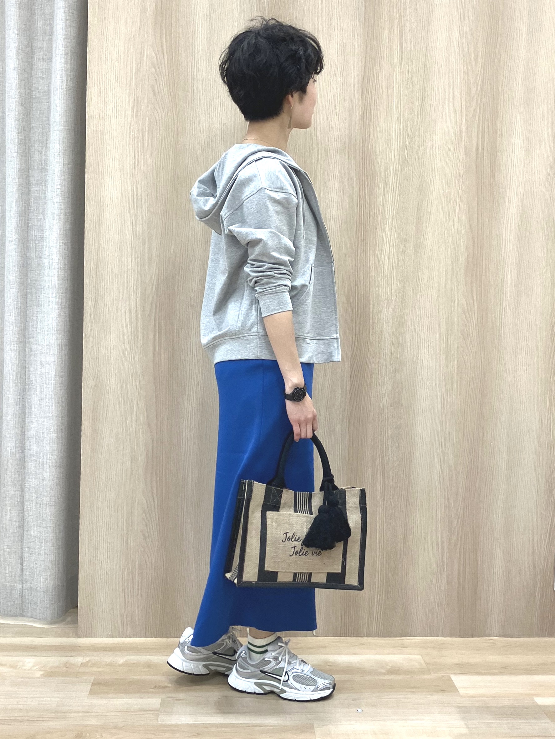 Keiさんの「grove｜【貴島明日香さん着用】シアードッキングスクエアタンク」を使ったコーディネート