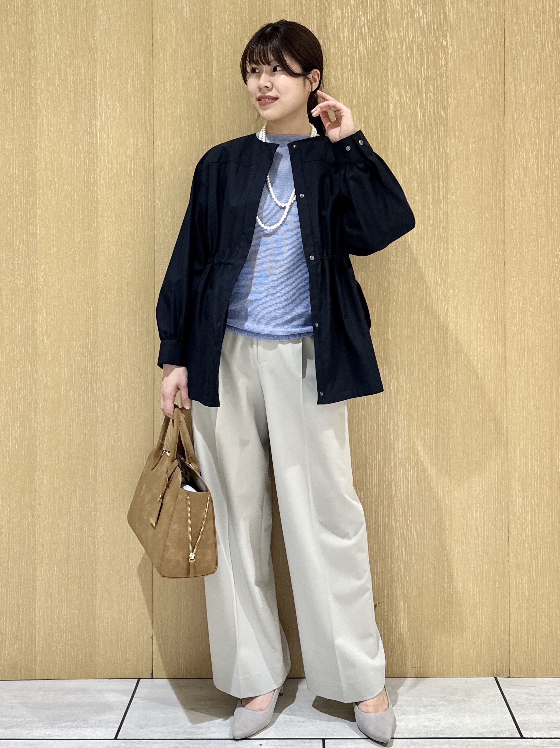 nanaさんの「UNTITLED｜【はっ水】ライトコットンミリタリーコート」を使ったコーディネート