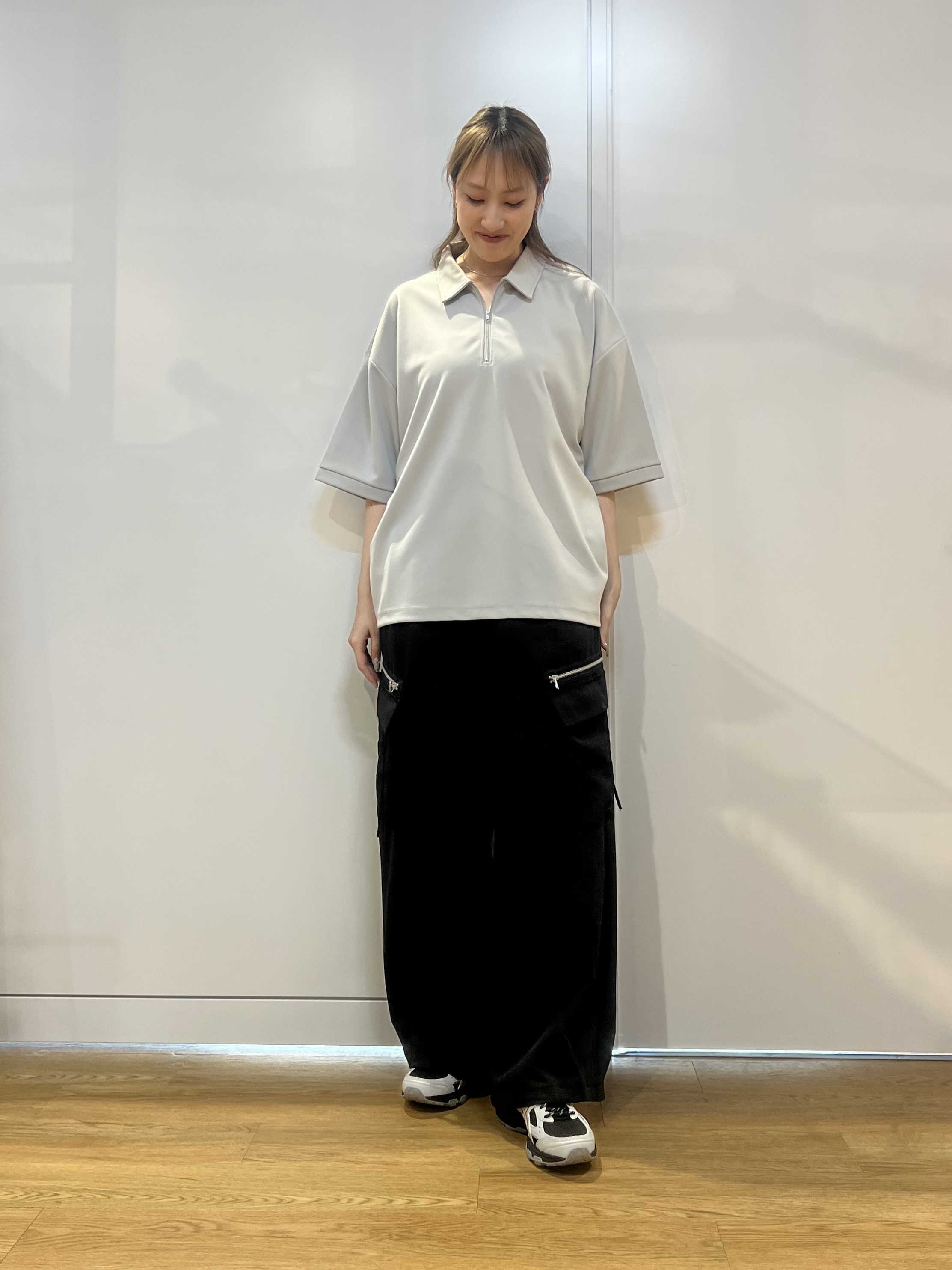 mさんの「tk.TAKEO KIKUCHI｜バレルTRカーゴパンツ」を使ったコーディネート