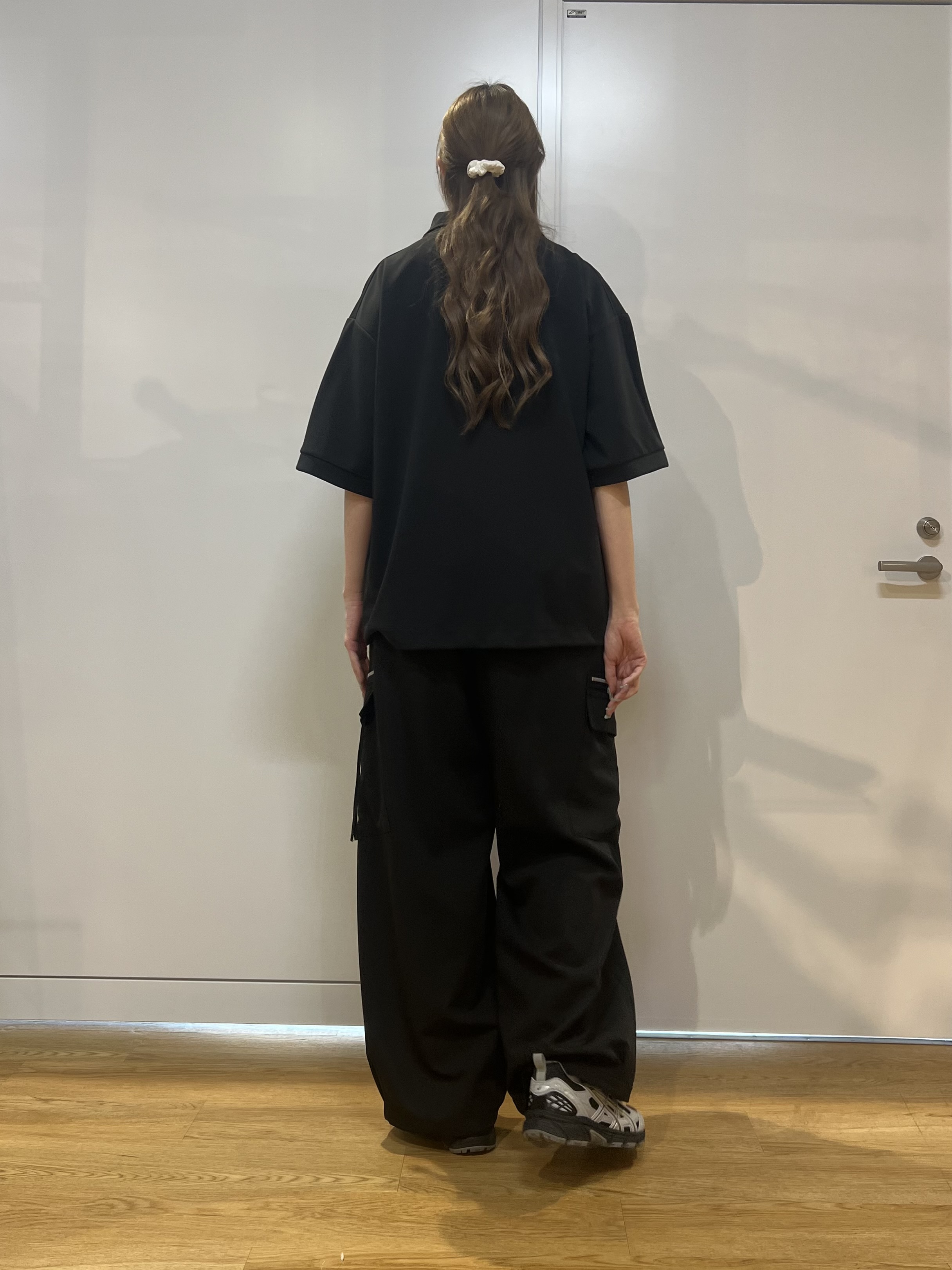 mさんの「tk.TAKEO KIKUCHI｜【コレ1枚できまる！】ジョーゼットスタンドハーフジップカットソー/ハーフジップ/大人/夏/夏服/シン」を使ったコーディネート
