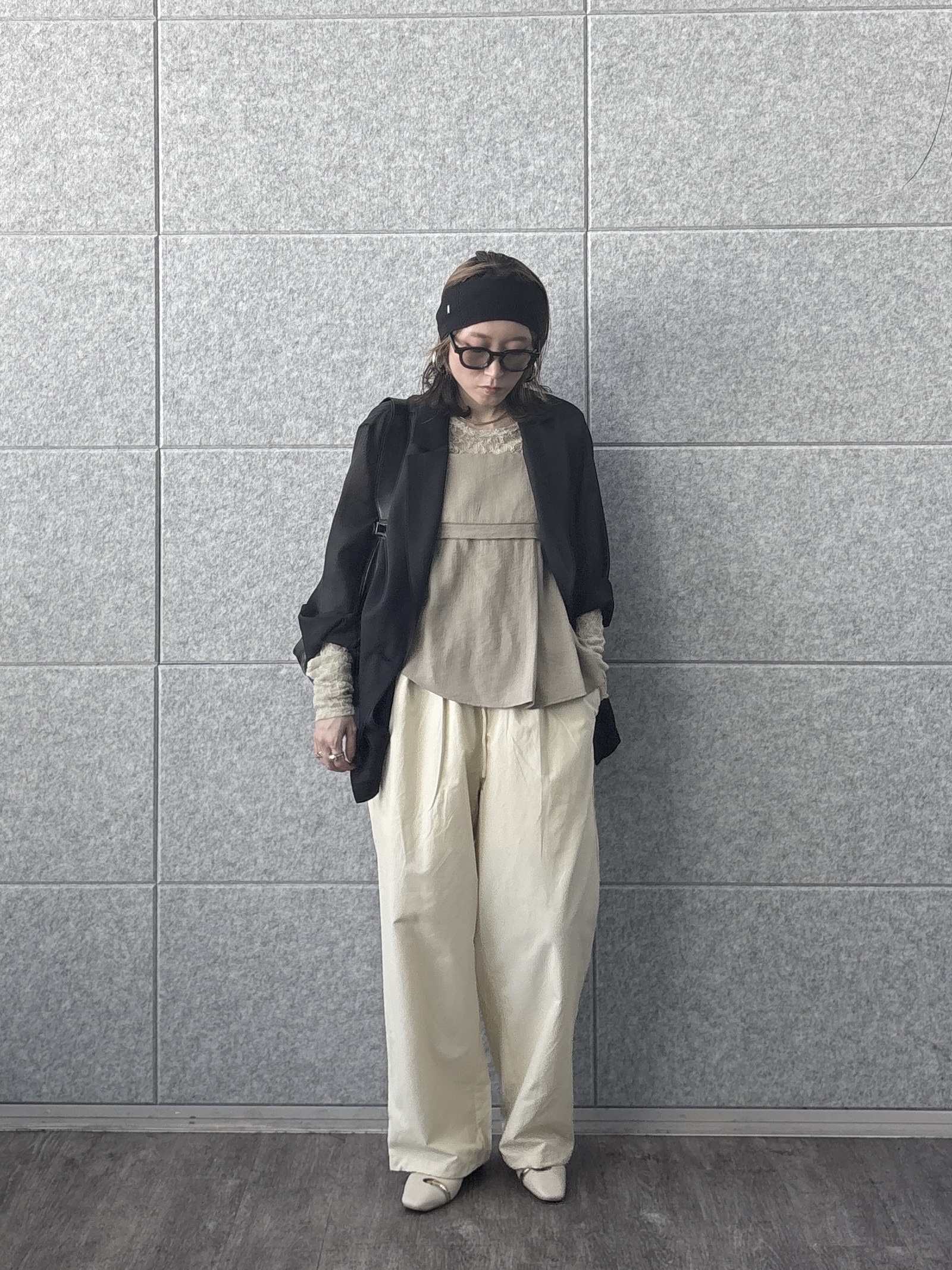 kotakiさんの「INDIVI｜シアーシャツジャケット【接触冷感】」を使ったコーディネート