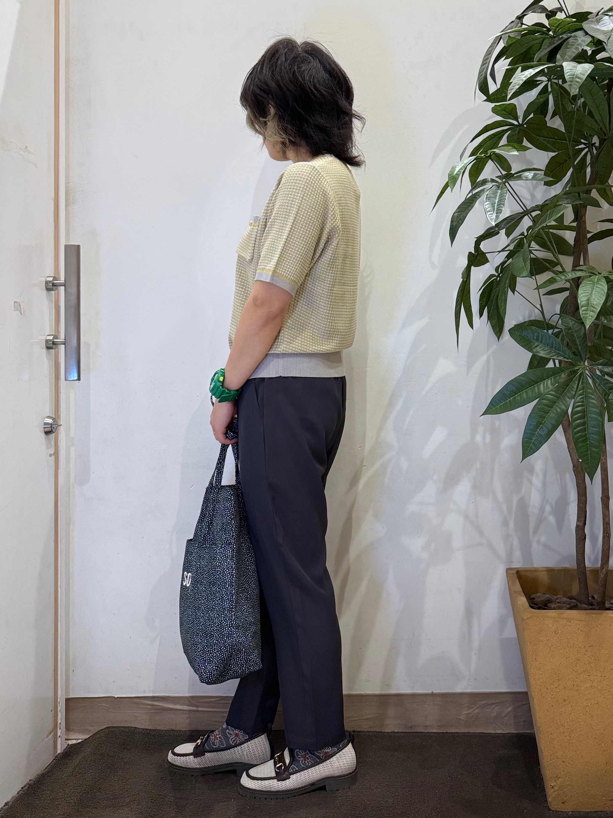 misakiさんの「SHOO･LA･RUE｜ラタプリントトートバッグ」を使ったコーディネート