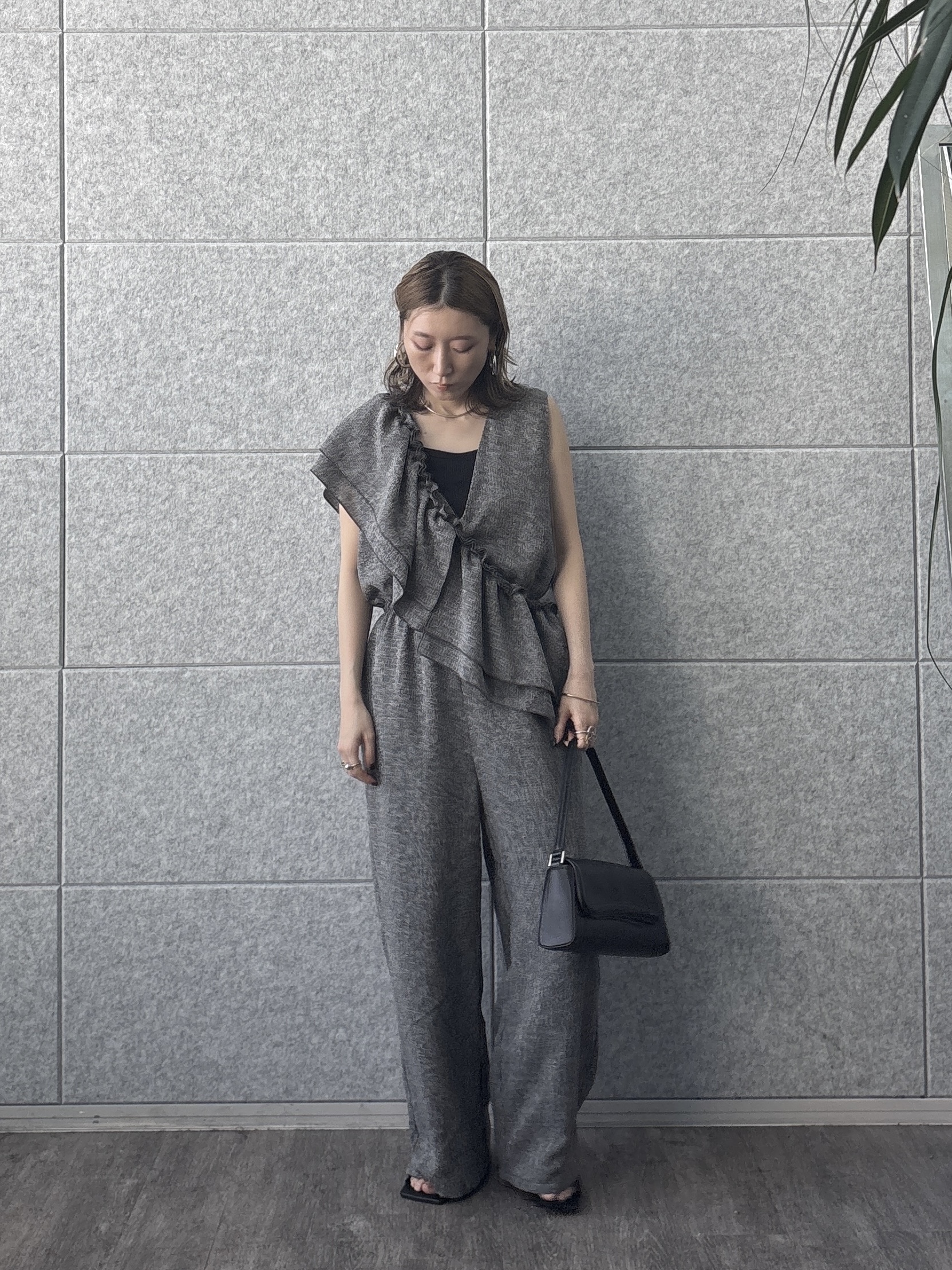 kotakiさんの「INDIVI｜【一部店舗限定】4WAYツイードオールインワン」を使ったコーディネート