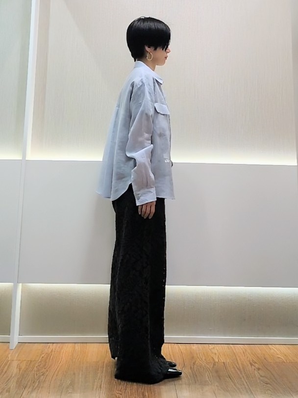 ミズタさんの「UNTITLED｜【古畑星夏さん着用/接触冷感】ドライタッチシャツ」を使ったコーディネート