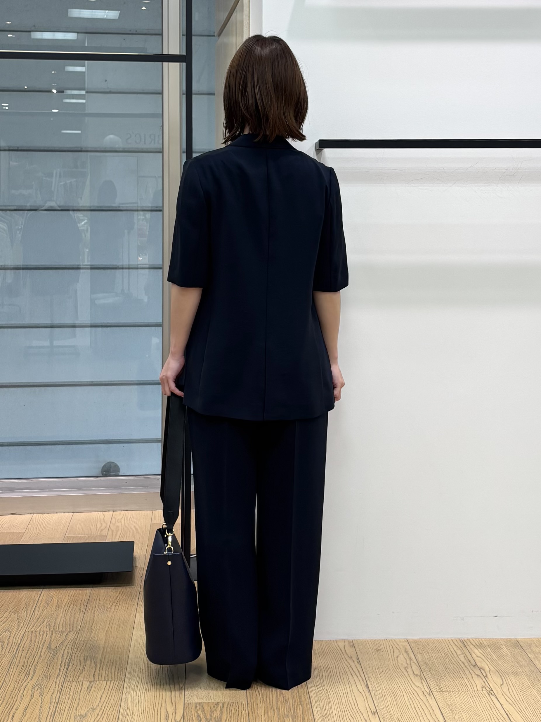 asamiさんの「INDIVI｜【着る日傘／SETUP可能】ビスチェレイヤード風トップス」を使ったコーディネート