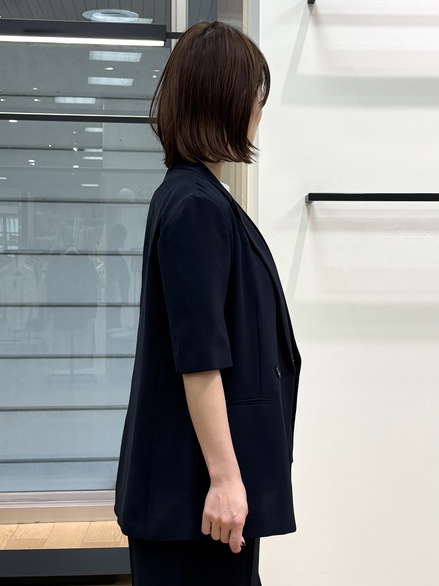 asamiさんの「INDIVI｜【着る日傘／SETUP可能】ビスチェレイヤード風トップス」を使ったコーディネート