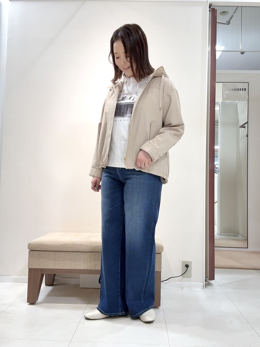 YUIさんの「UNTITLED｜【洗える/はっ水】リラクシーマウンテンパーカー」を使ったコーディネート