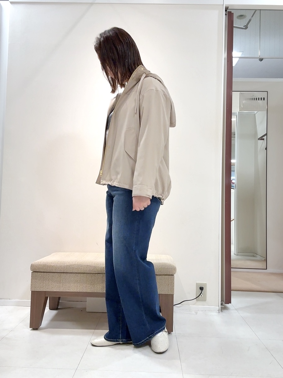 YUIさんの「UNTITLED｜【洗える/はっ水】リラクシーマウンテンパーカー」を使ったコーディネート