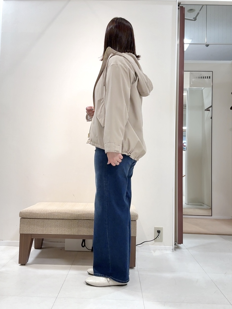 YUIさんの「UNTITLED｜【洗える/はっ水】リラクシーマウンテンパーカー」を使ったコーディネート
