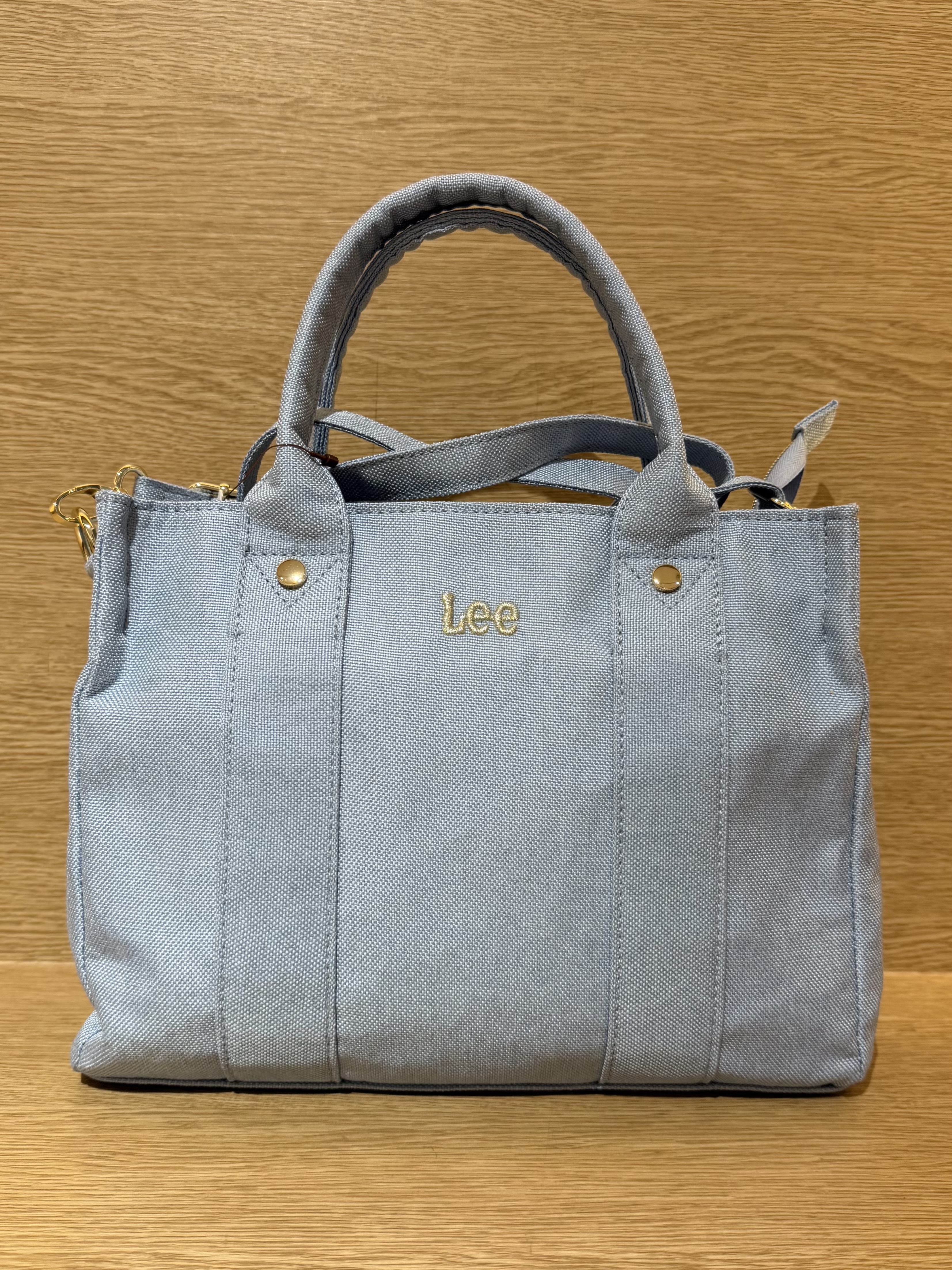 みーさんの「grove｜【Lee別注】麻調スクエア2WAYトート」を使ったコーディネート