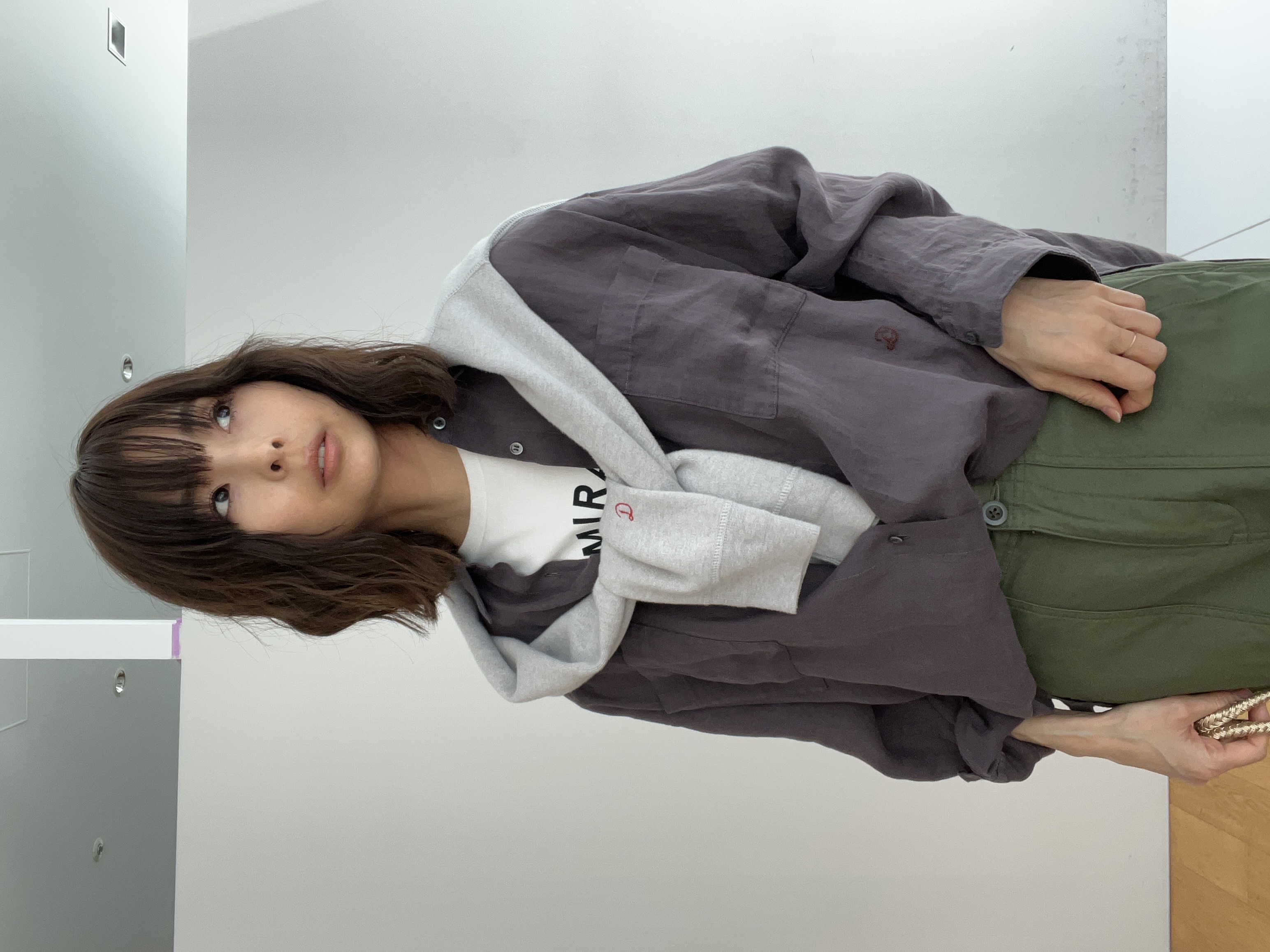 misaさんの「DRESSTERIOR｜ル ミラクルロゴT」を使ったコーディネート