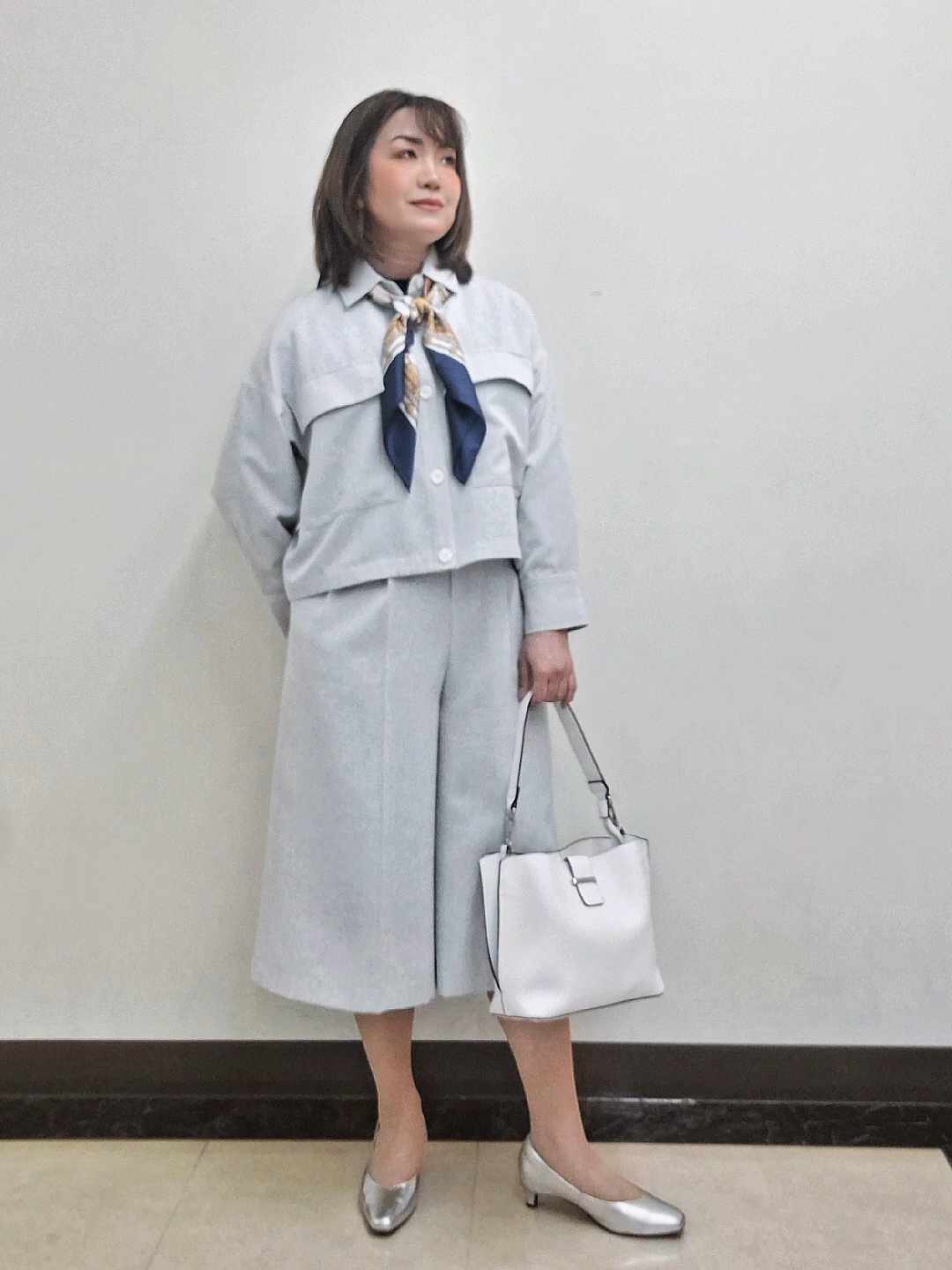 S.xuliさんの「Reflect｜リネンライクシャツブルゾン」を使ったコーディネート