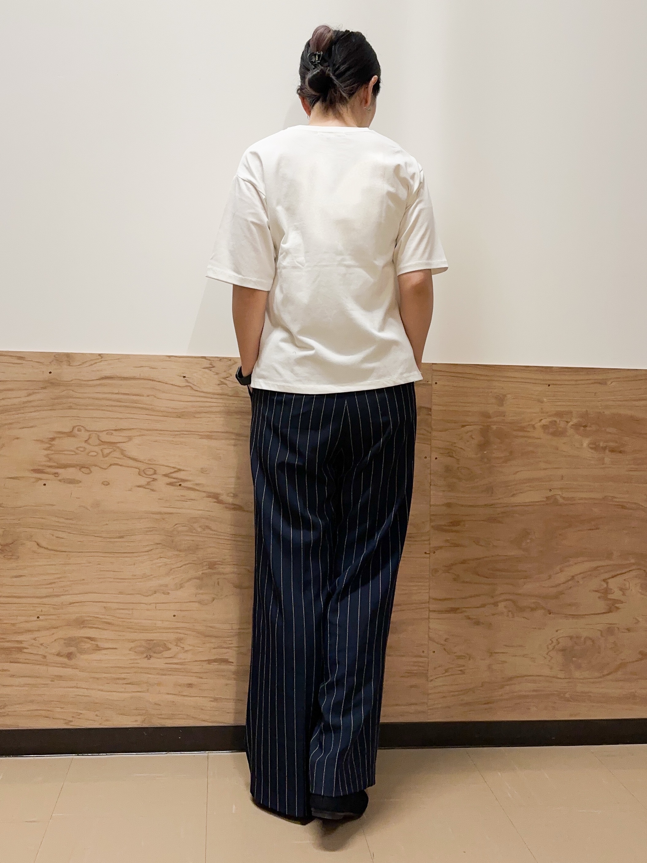 すーさんの「grove｜【UVカット/接触冷感】プリントアソート5分袖Tシャツ」を使ったコーディネート