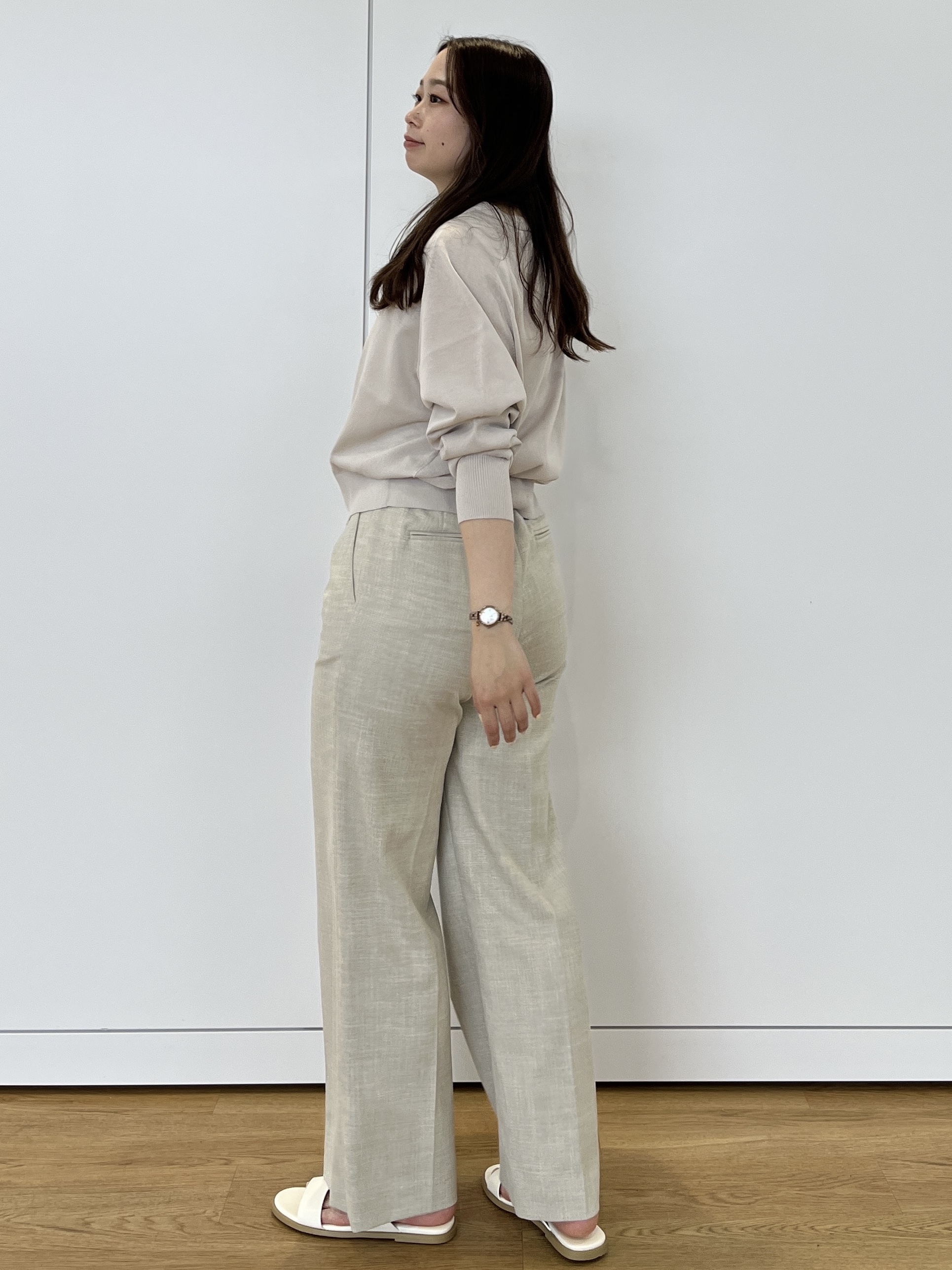 Saekoさんの「UNTITLED｜【アンサンブル可/日除け・冷房対策】シアーレーヨンZIPカーディガン」を使ったコーディネート