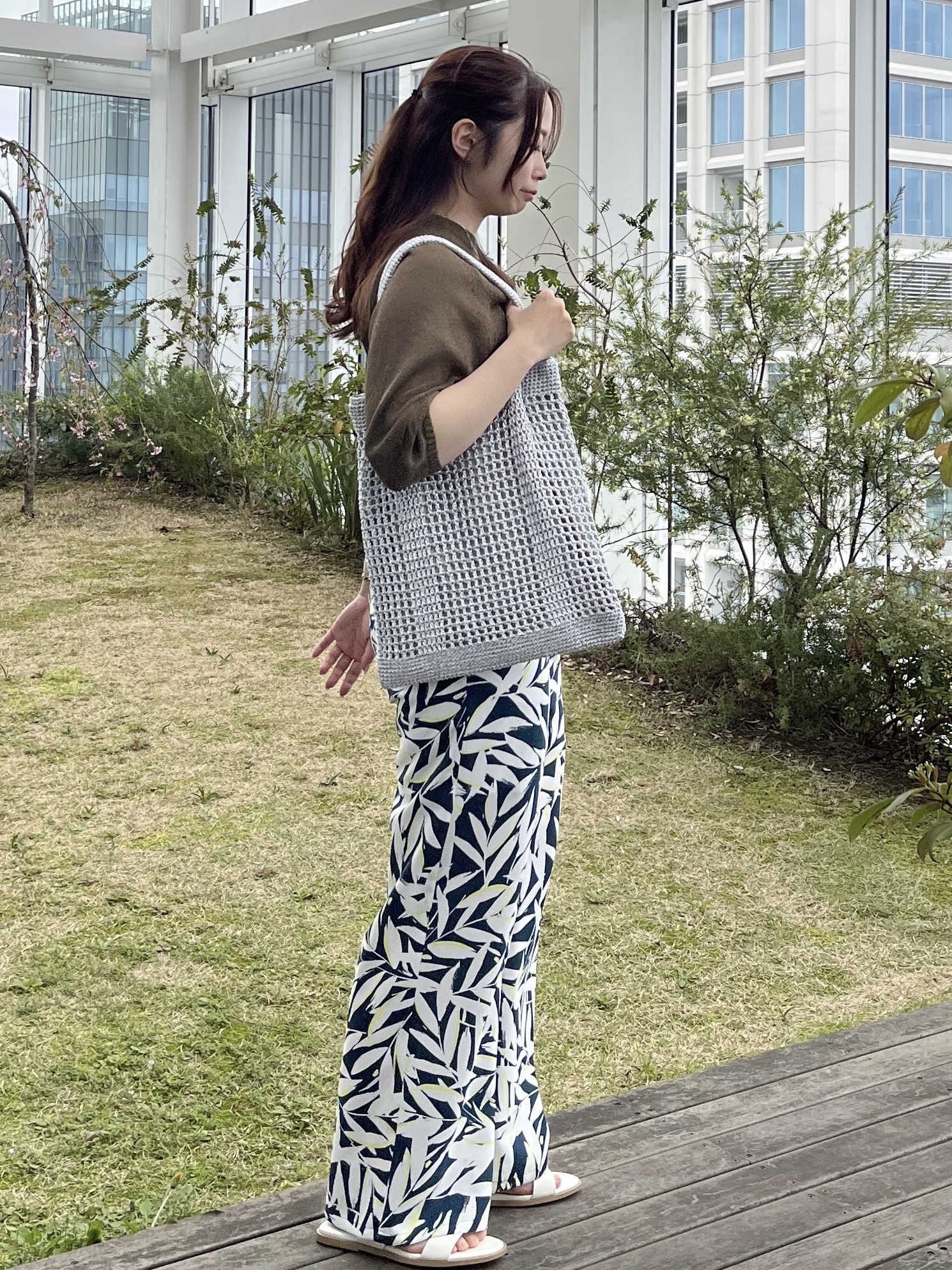 Saekoさんの「UNTITLED｜【洗える/ゆったり】クルーネックドライニット」を使ったコーディネート