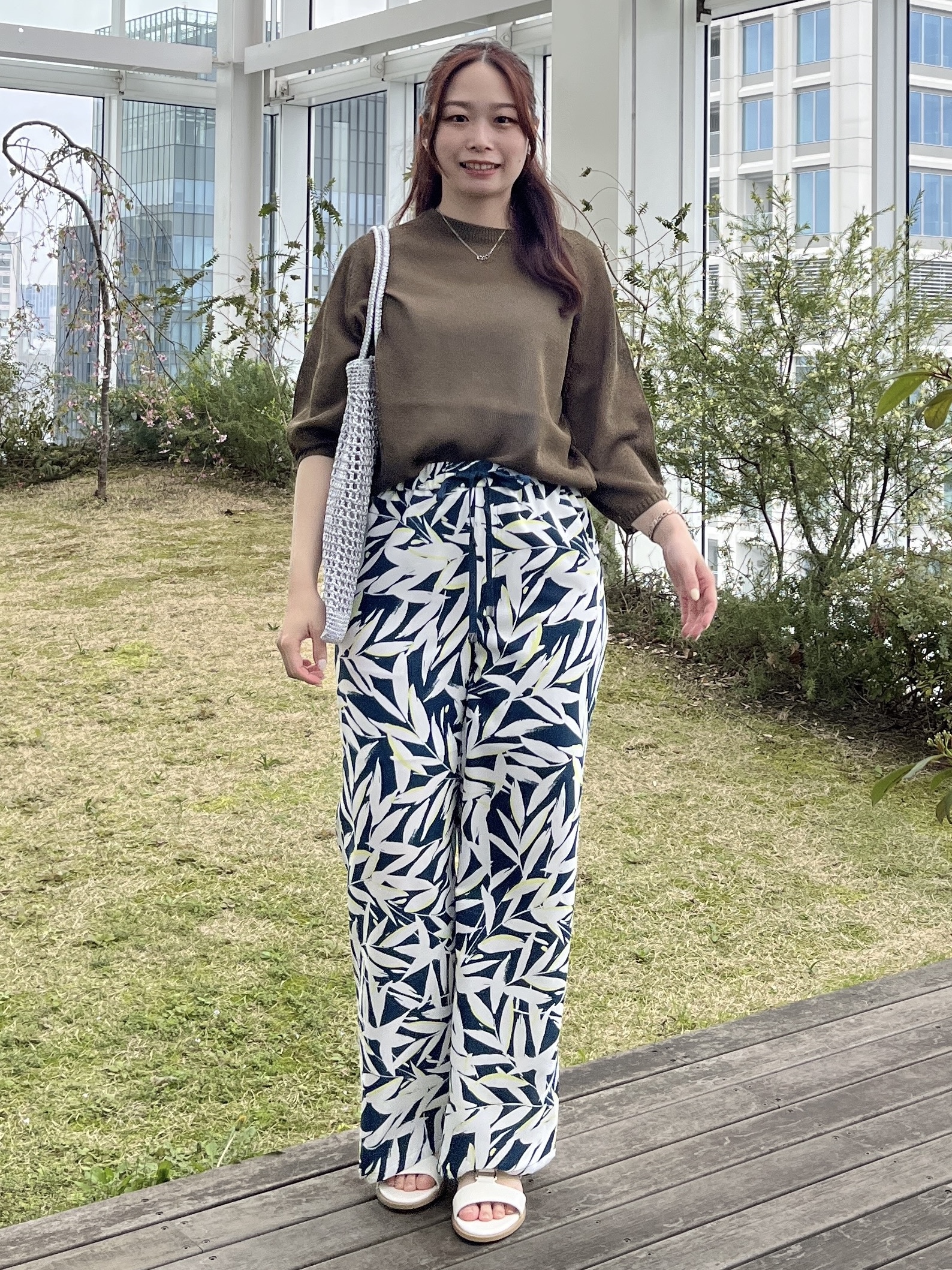 Saekoさんの「UNTITLED｜【洗える/ゆったり】クルーネックドライニット」を使ったコーディネート