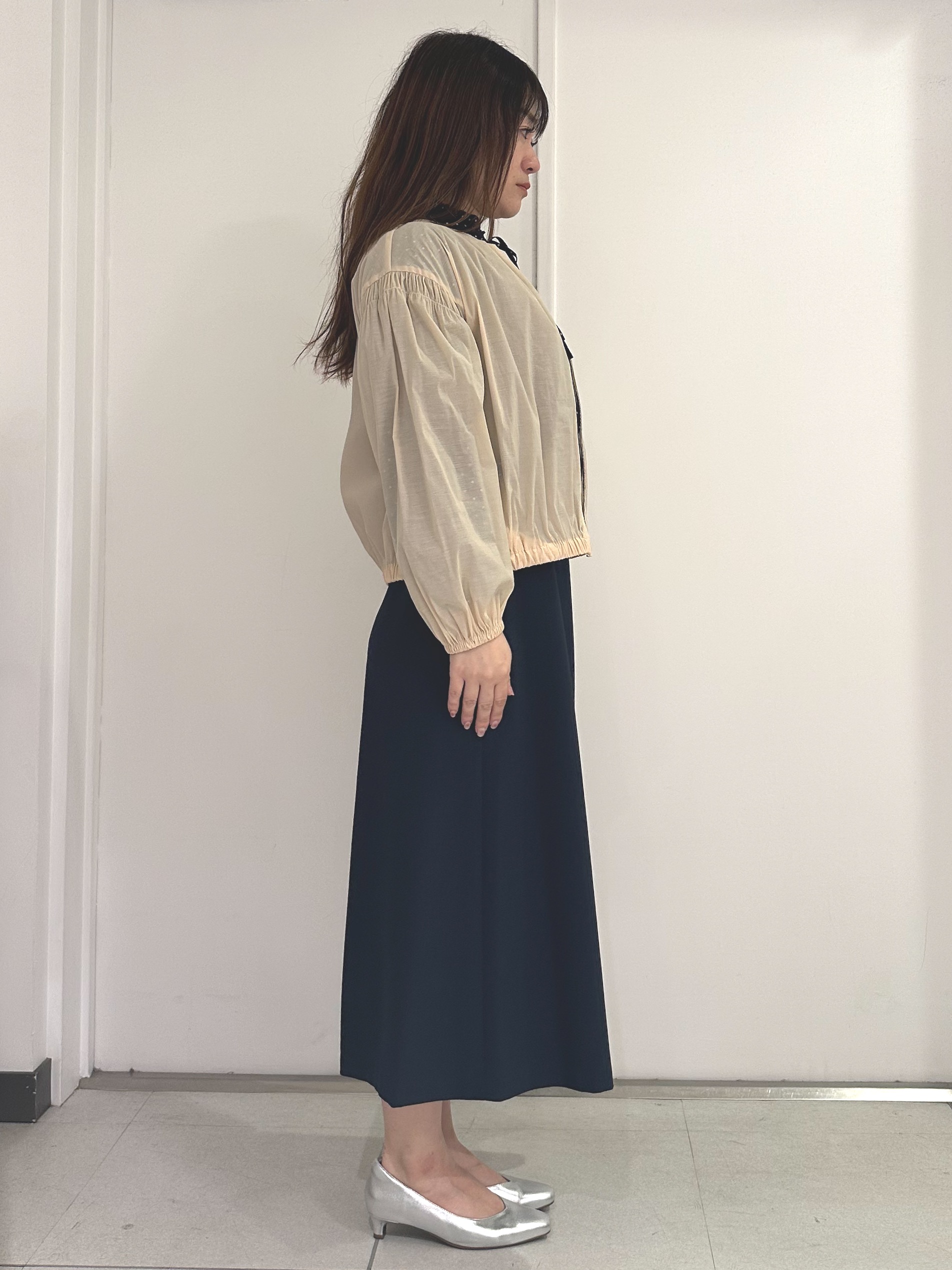 miさんの「Reflect｜フロントファスナーシアーブルゾン」を使ったコーディネート