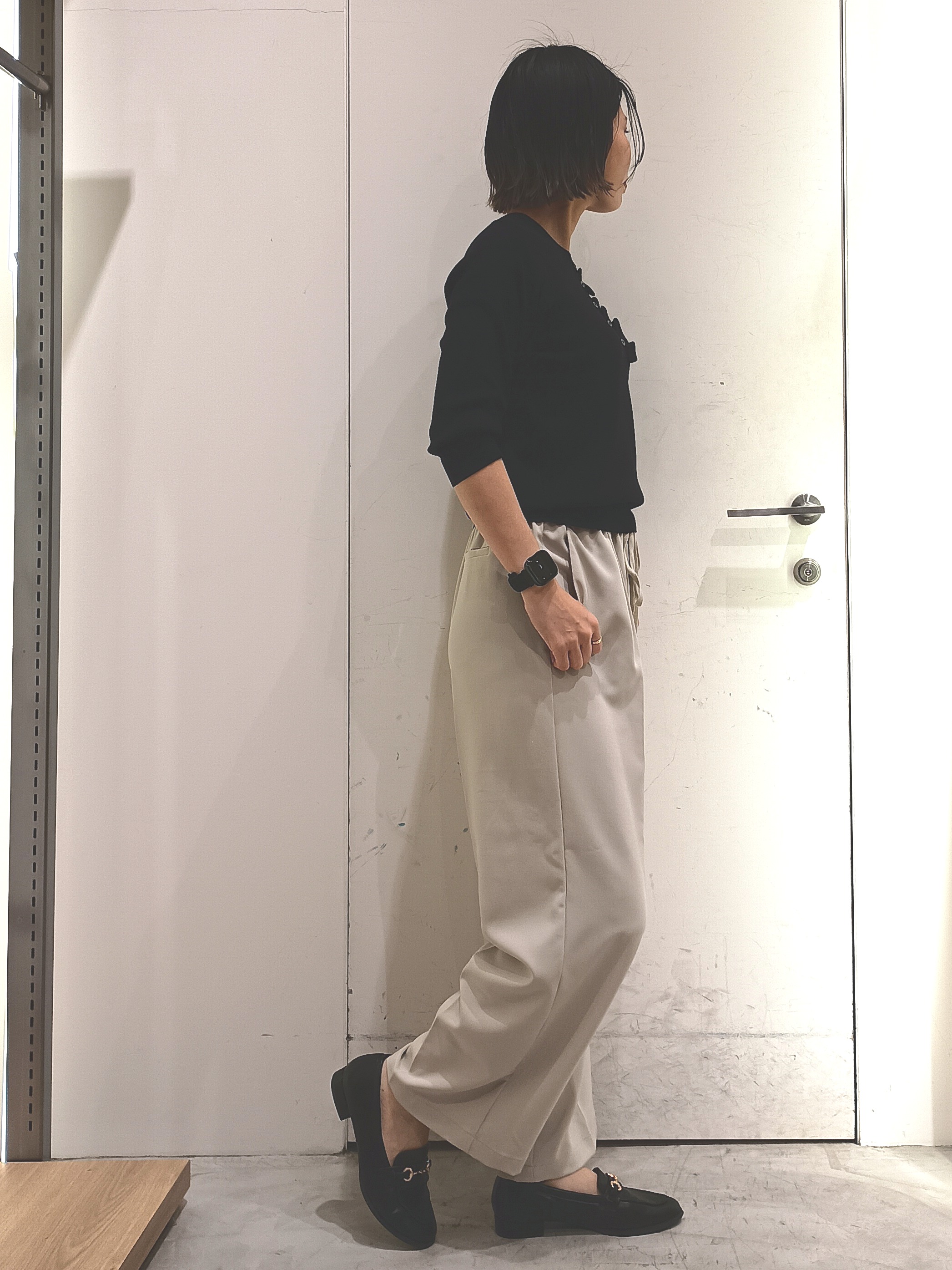 shinkoさんの「OPAQUE.CLIP｜【UV／接触冷感】ダブルブレストジャケット《防シワ加工／洗える》」を使ったコーディネート