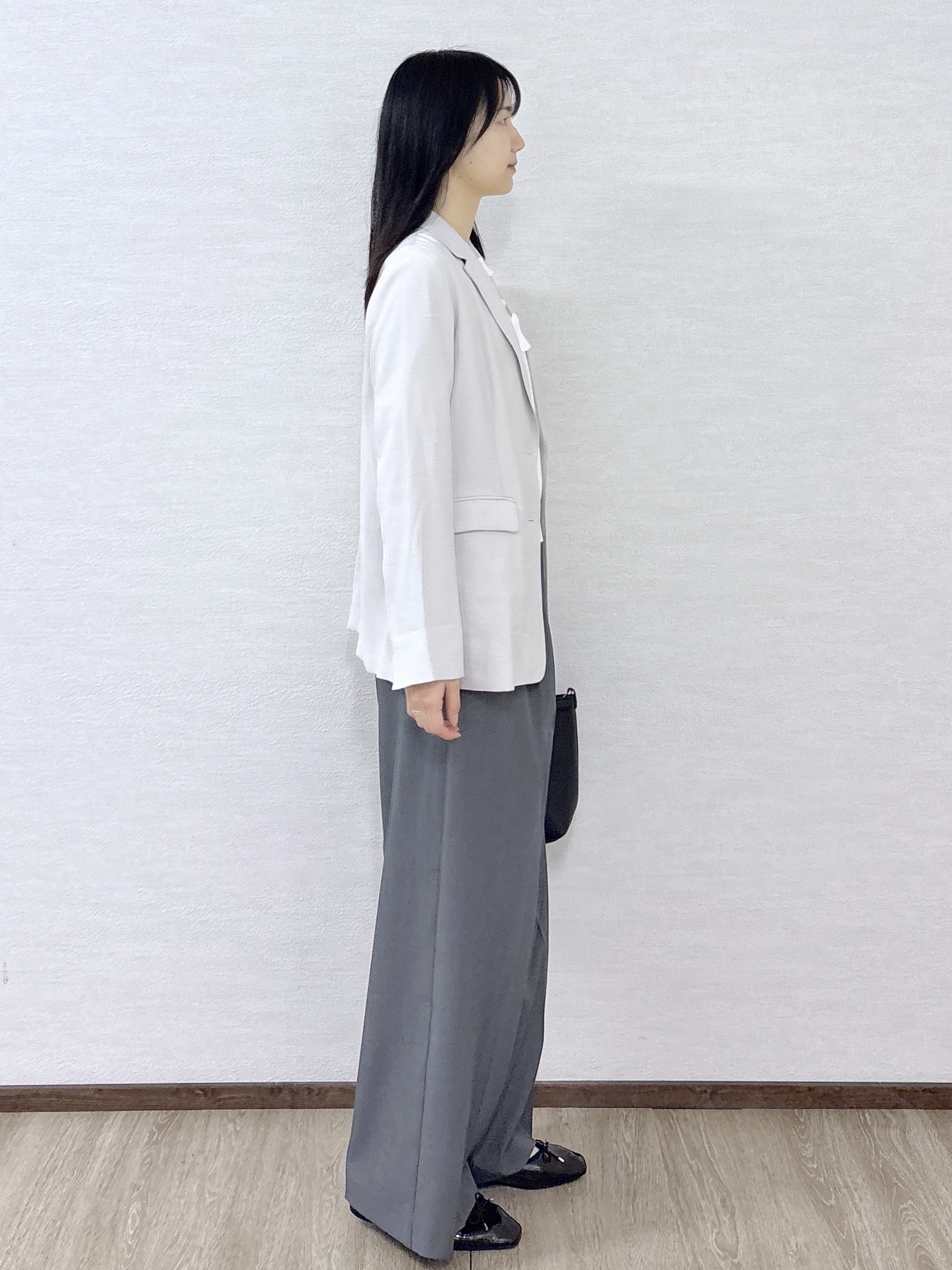 sachikoさんの「OPAQUE.CLIP｜シングルテーラードジャケット【洗える／裏地なし】」を使ったコーディネート