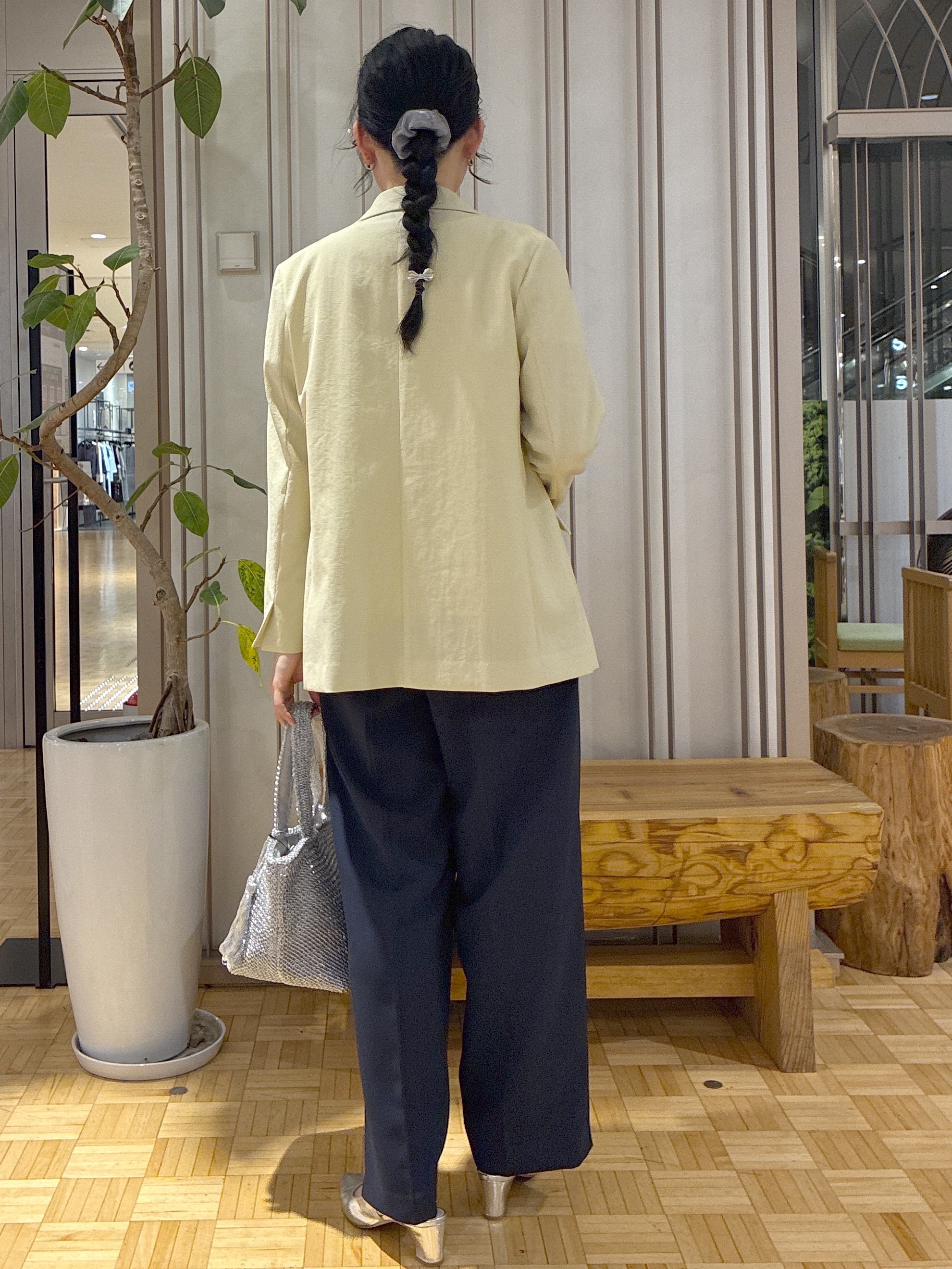  beni_gingerさんの「Reflect｜コットンリネンテーラードジャケット」を使ったコーディネート