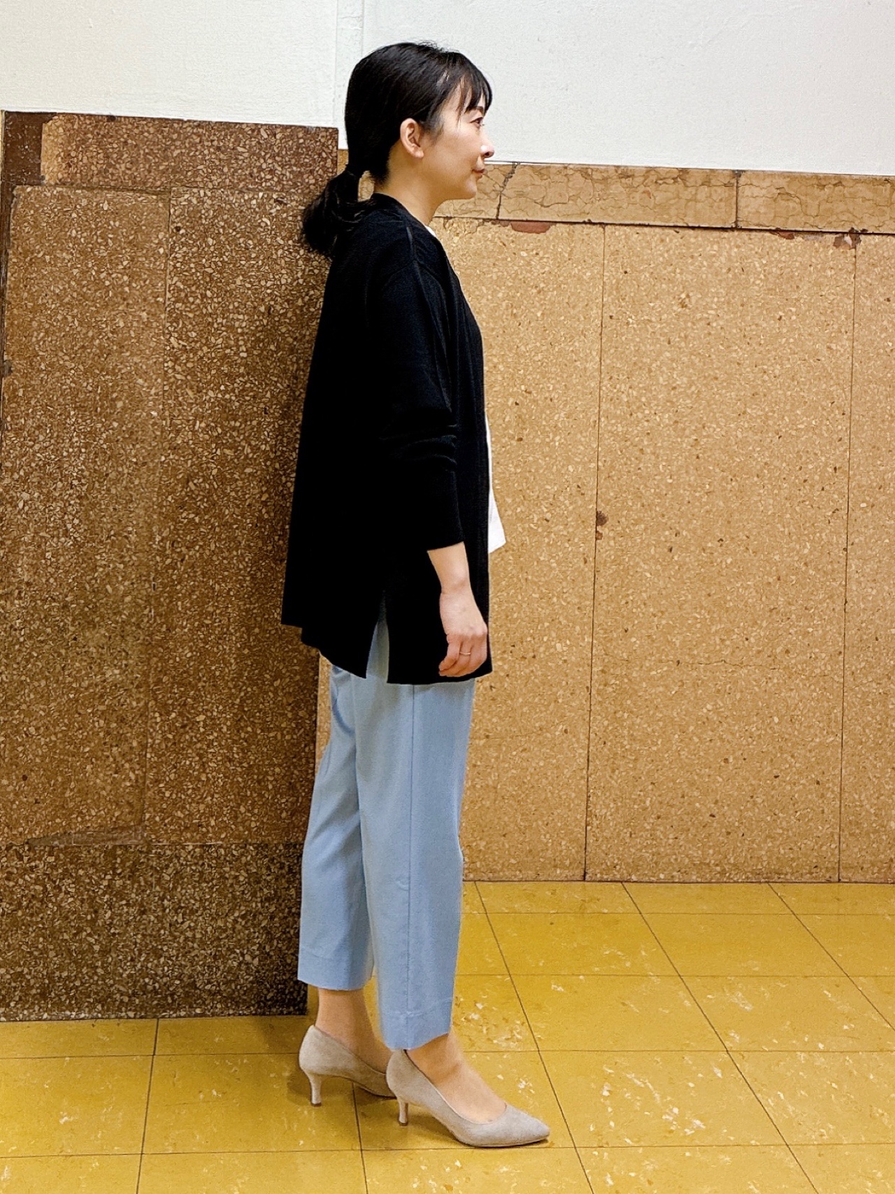 hattoriさんの「INDIVI｜【着る日傘／SETUP可能】ビスチェレイヤード風トップス」を使ったコーディネート