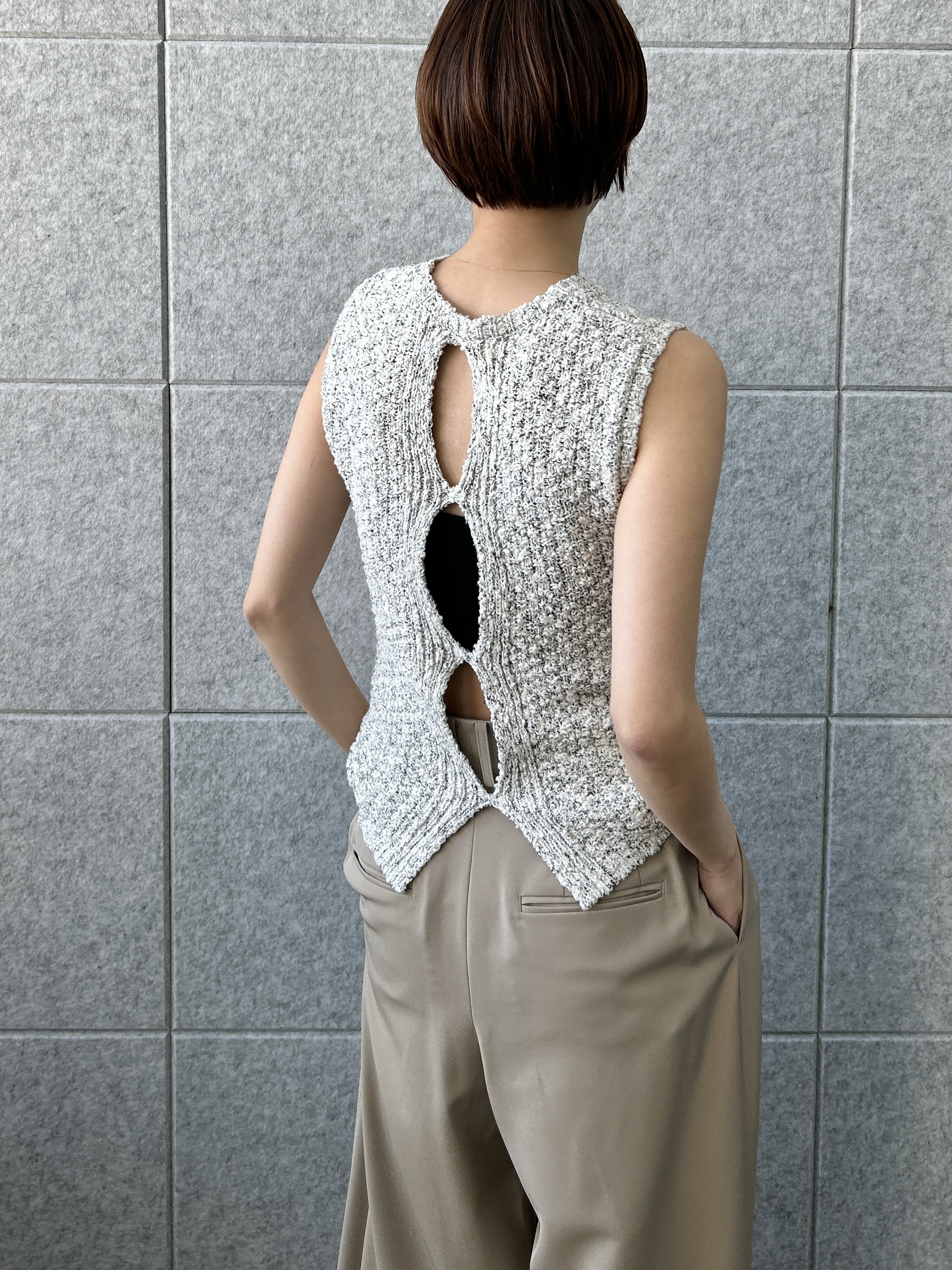 harunaさんの「CODE A｜zip wide pants」を使ったコーディネート