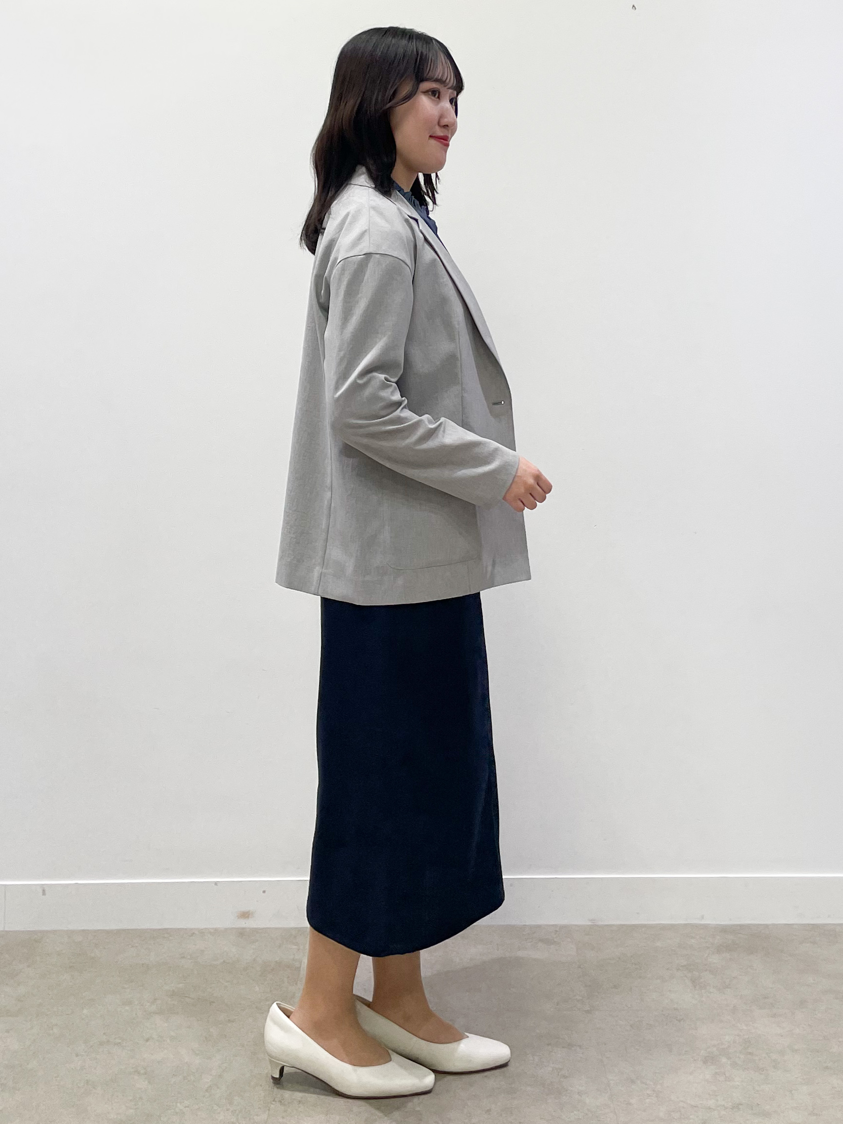 yukariさんの「Reflect｜【SS-4Lサイズ／接触冷感／シワになりにくい】リラクシーテーラードジャケット」を使ったコーディネート