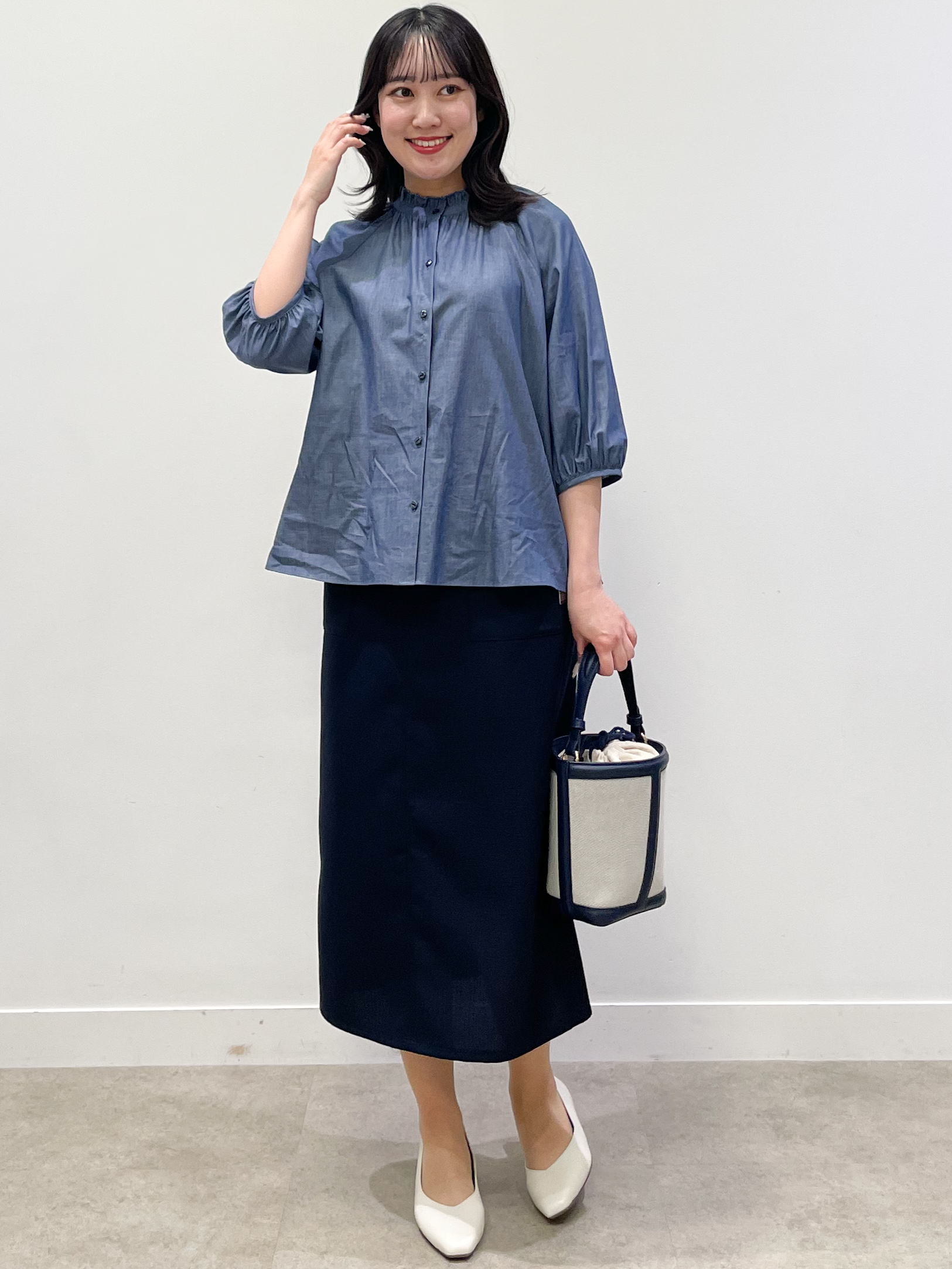 yukariさんの「Reflect｜【SS-4Lサイズ／接触冷感／シワになりにくい】リラクシーテーラードジャケット」を使ったコーディネート