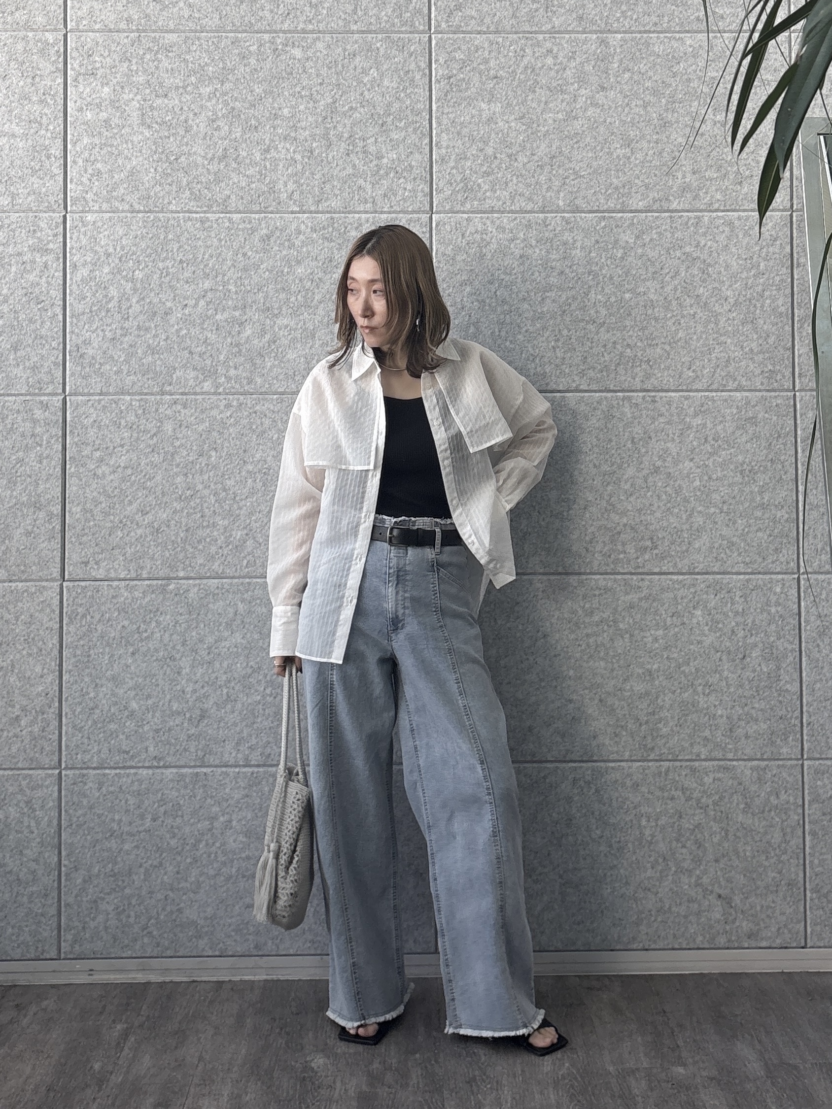 kotakiさんの「INDIVI｜【接触冷感】ファインシアーブラウス」を使ったコーディネート