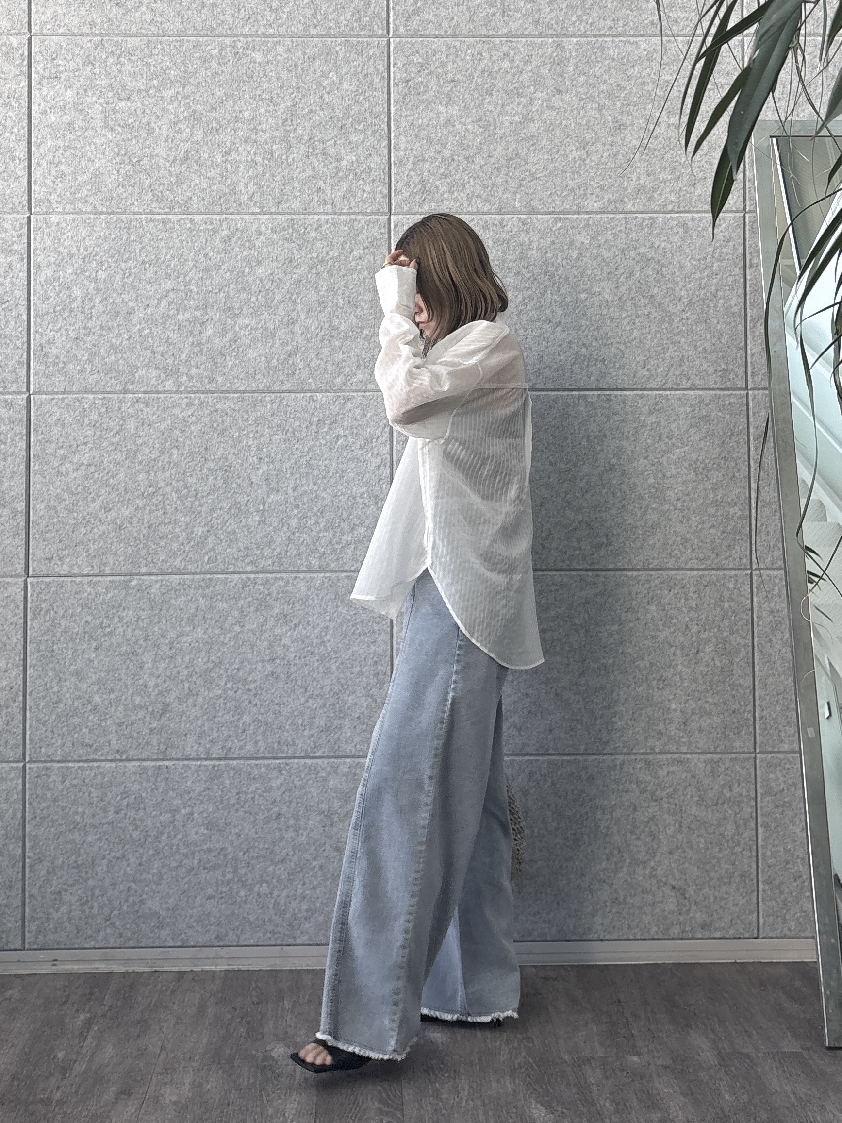 kotakiさんの「INDIVI｜【接触冷感】ファインシアーブラウス」を使ったコーディネート