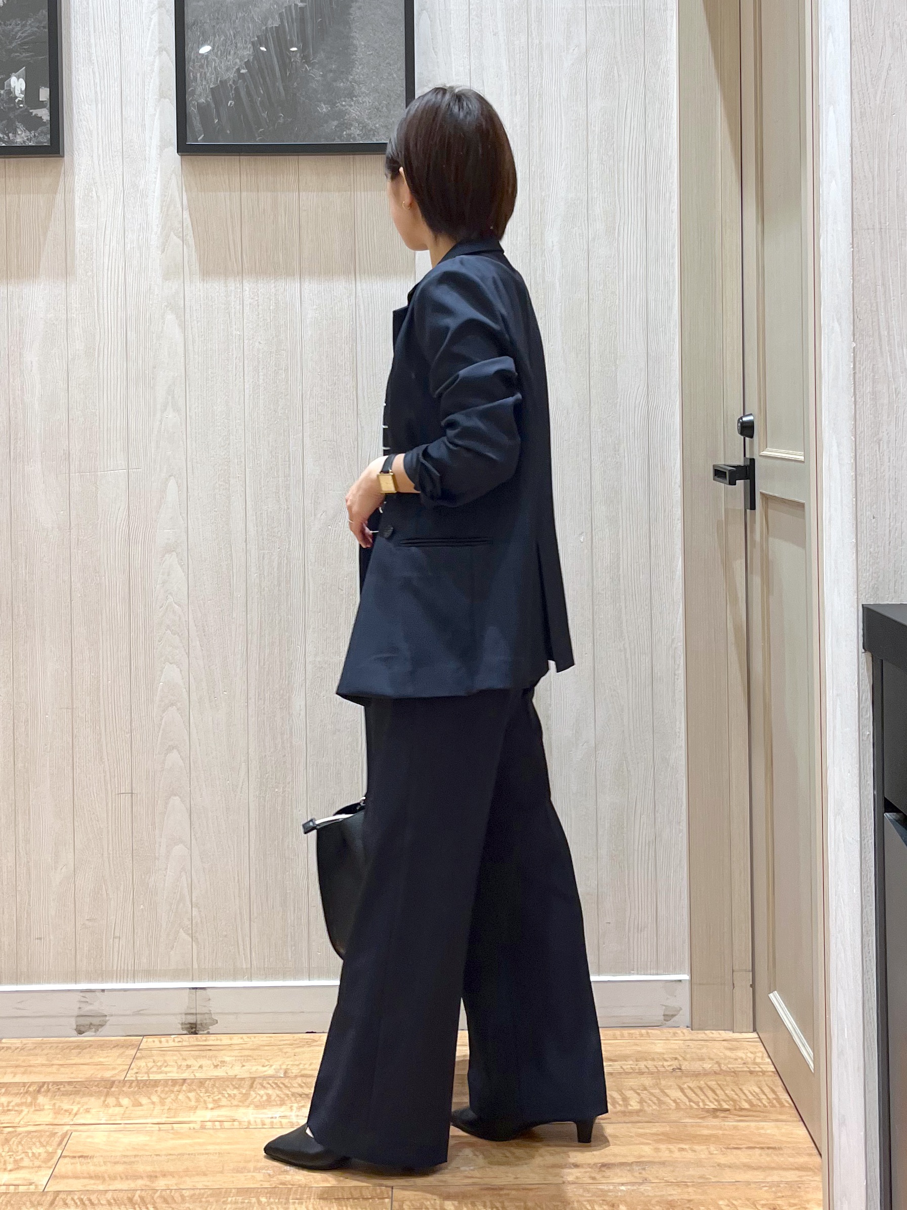 shirayuuuさんの「SHOO･LA･RUE｜【洗濯機可/イージーケア/UV】オンオフ使える　ゆったりダブルジャケット」を使ったコーディネート