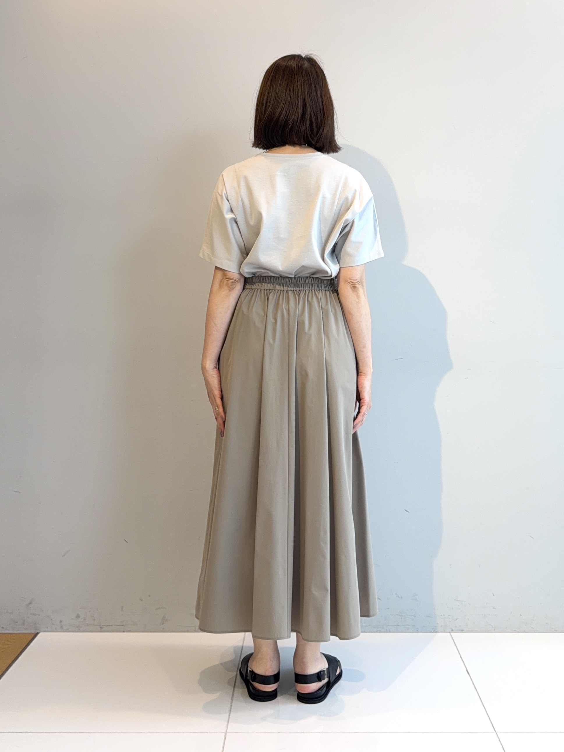 murayamaさんの「INDIVI｜【さらに軽く軽快！／着る日傘】ドルマンダブルジャケット」を使ったコーディネート