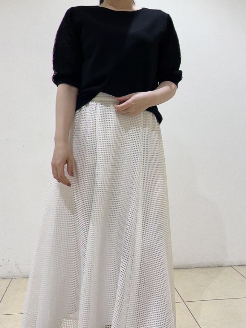 watanabeさんの「UNTITLED｜【洗える】エレガンススリーブニット」を使ったコーディネート
