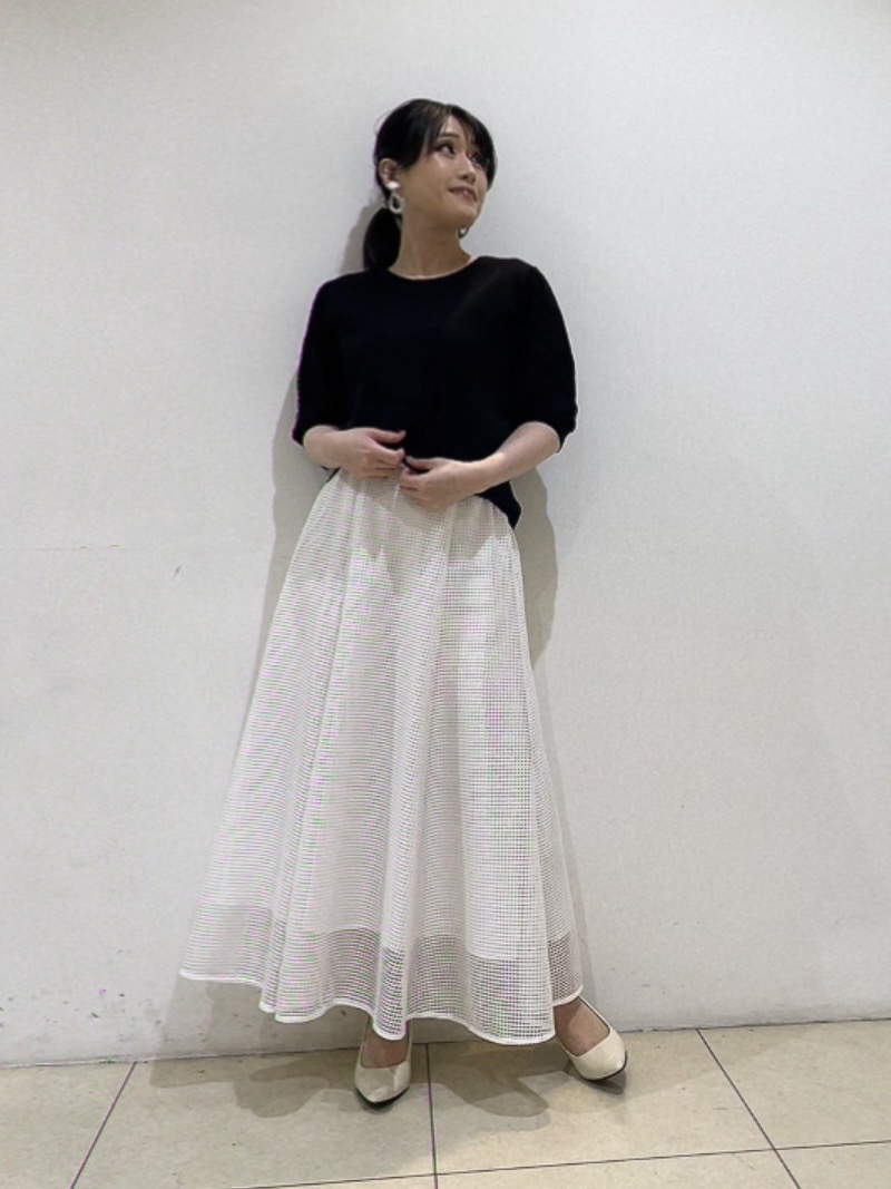 watanabeさんの「UNTITLED｜【洗える】エレガンススリーブニット」を使ったコーディネート