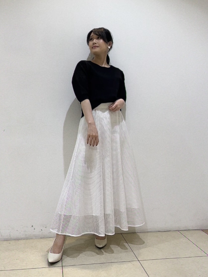 watanabeさんの「UNTITLED｜【洗える】エレガンススリーブニット」を使ったコーディネート